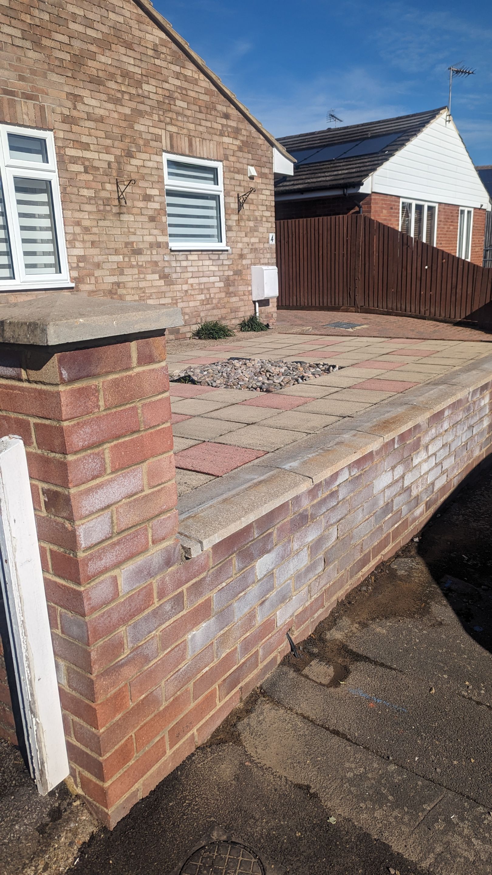 Driveway And Patio Clean using honda 21 ltr/min by Ges Exterior Cleaning ltd