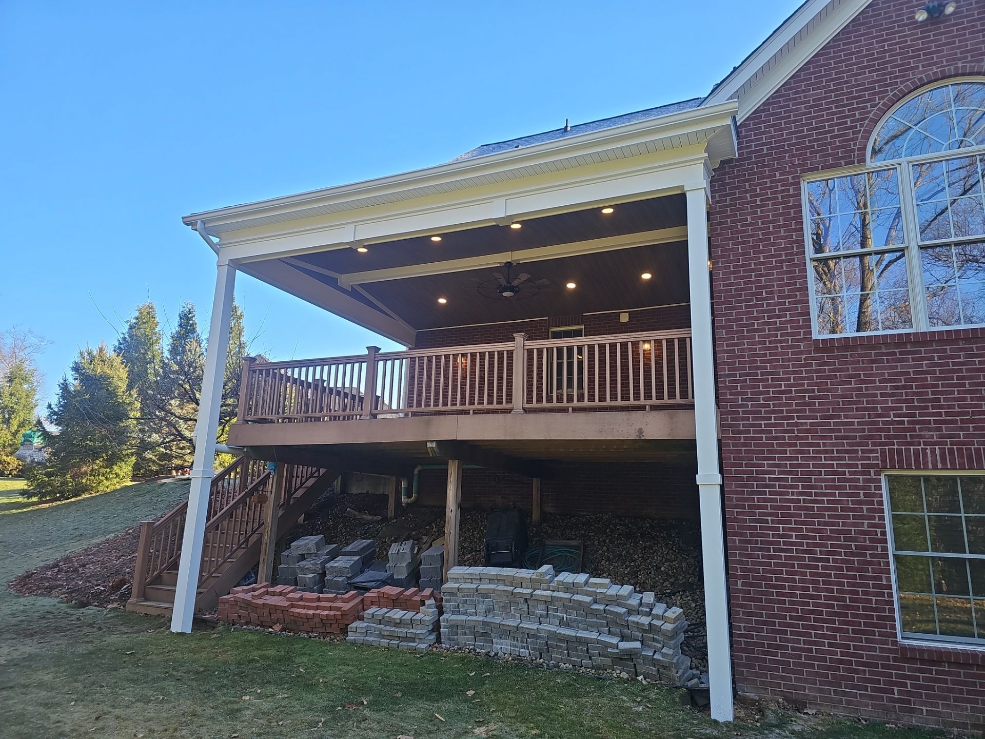 Hip Roof Build by Cousins Roofing Siding & Decks
