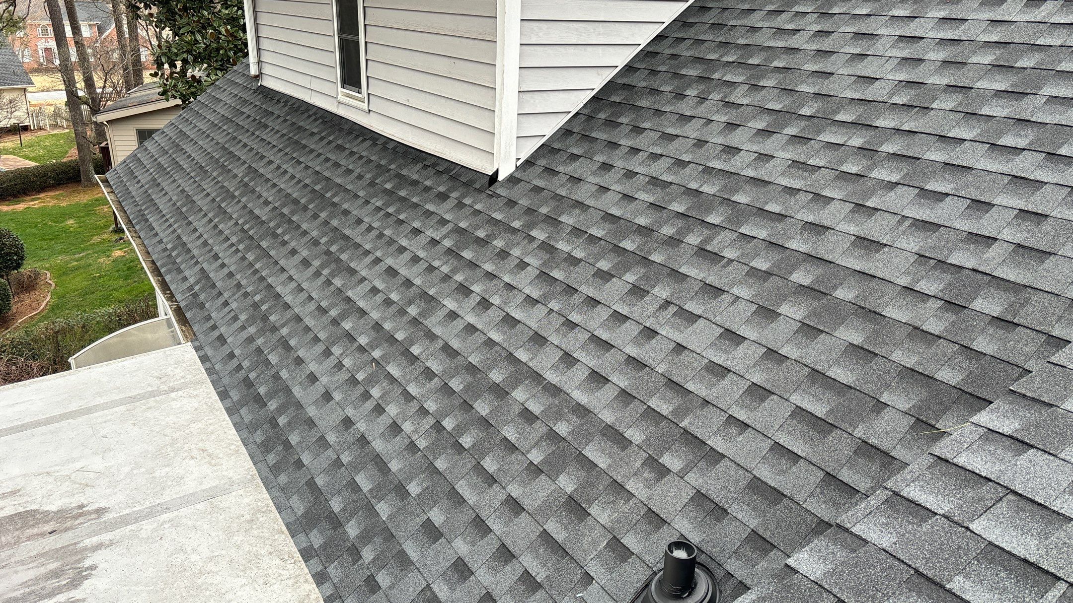 Roof Replacement Gutters & Downspouts by Deerfield Roofing LLC