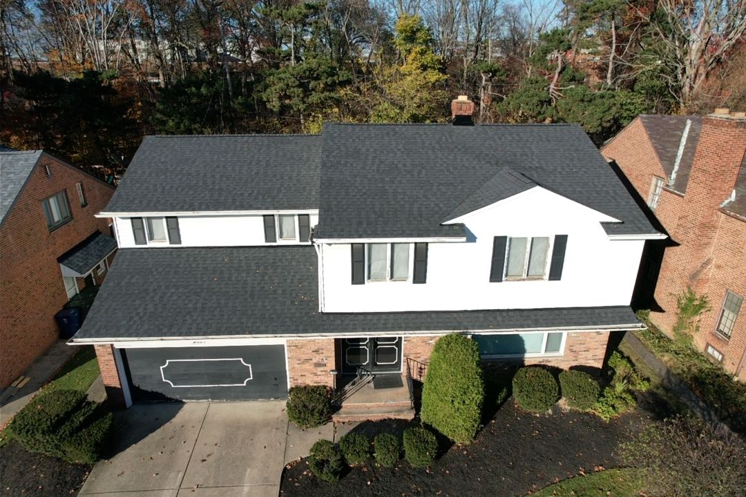 Cleveland Heights - Storm Restoration Roof replacement by Atlas Roofing & Restoration