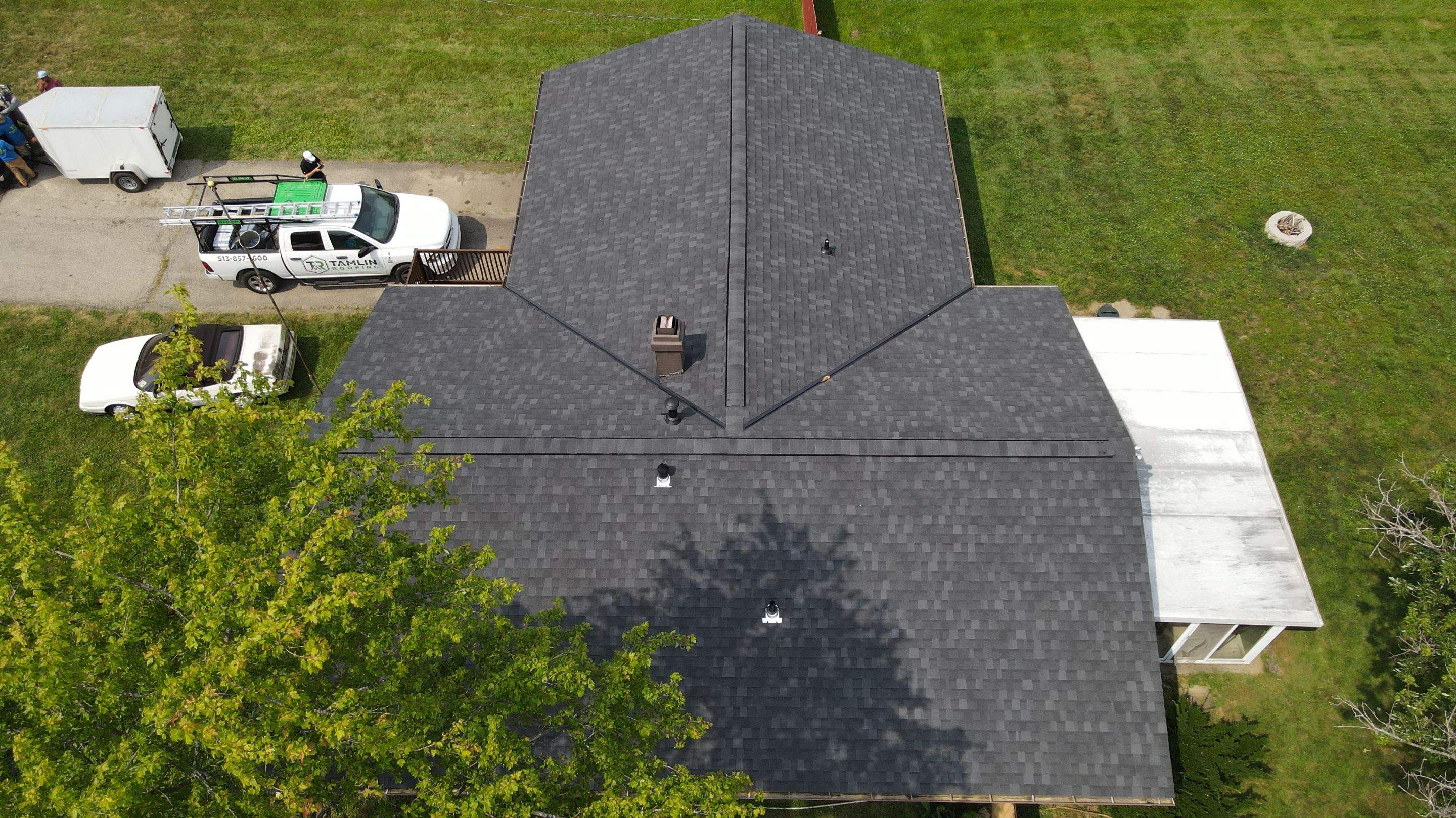Residential Roofing Installation using Atlas Pristine by Tamlin Roofing