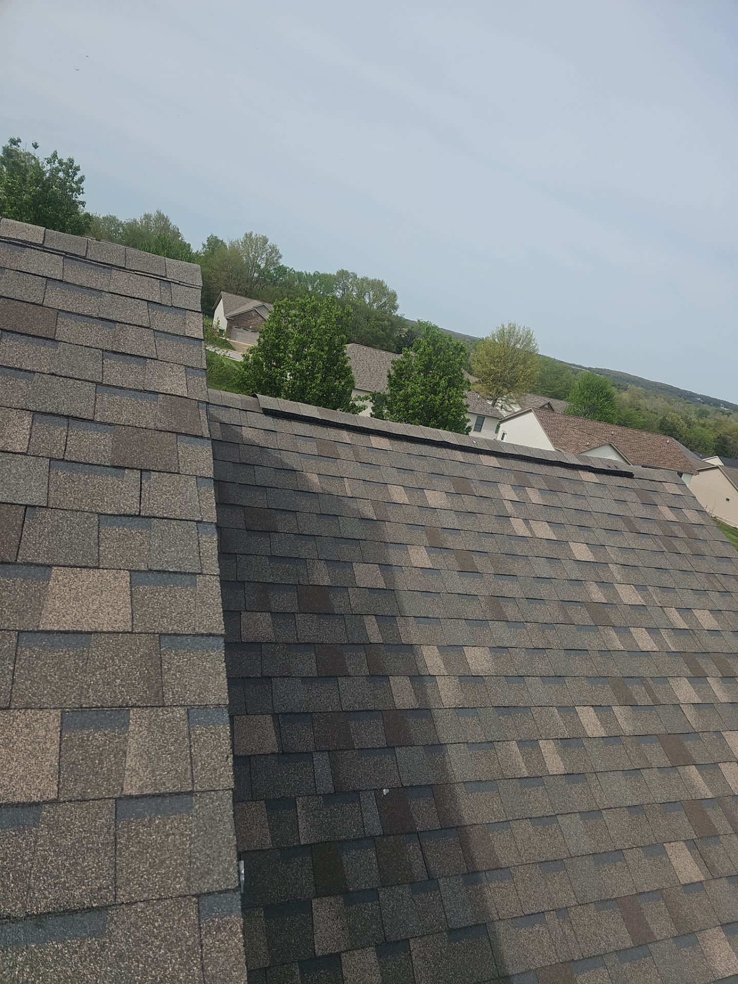 Residential Roof + Gutters & Downspouts Install  by Titan Commercial & Residential Roofing 