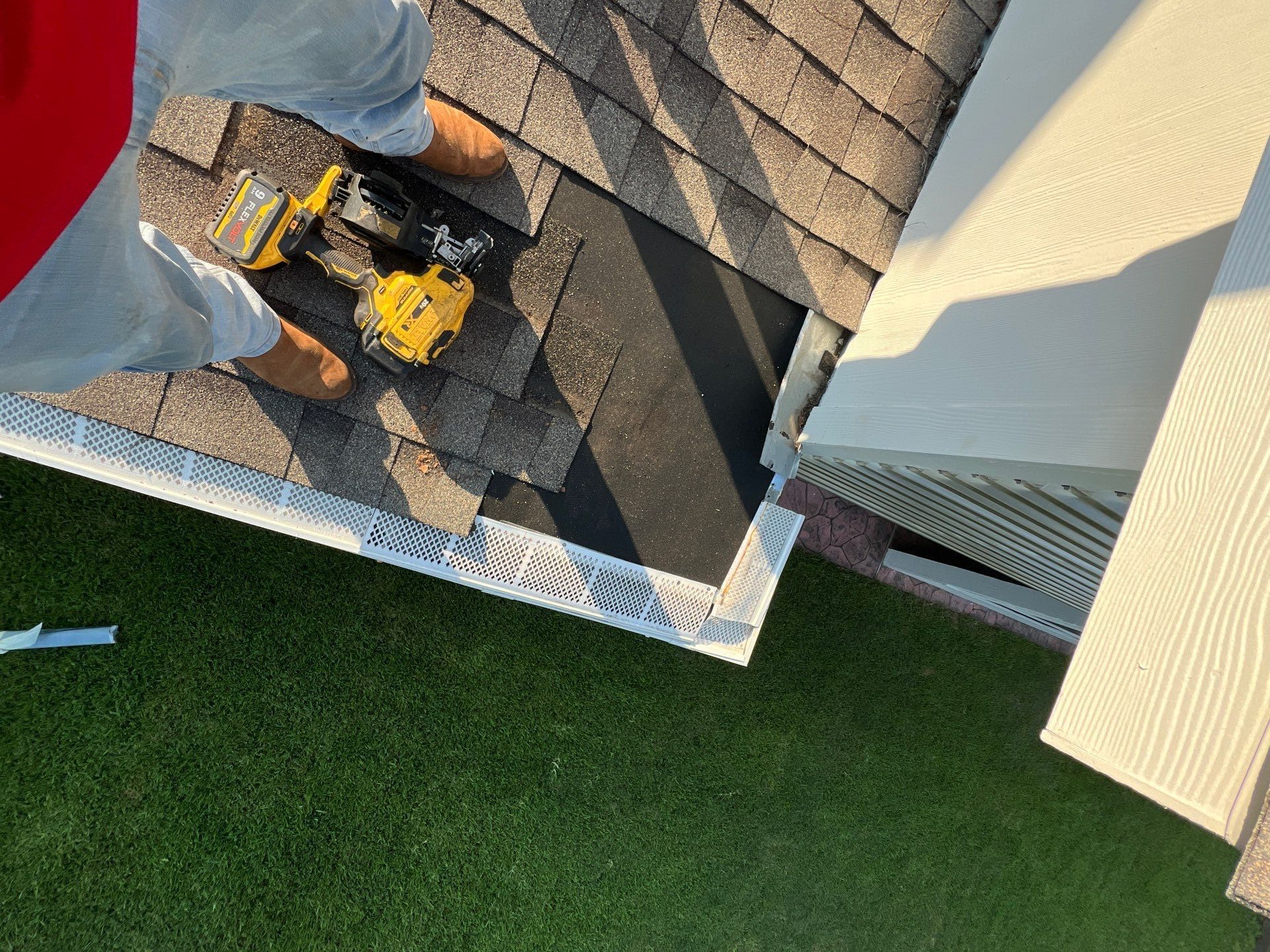 Hail Damage using Owen's Corning Duration (Lifetime) Shingles by Roof Repair Services LLC