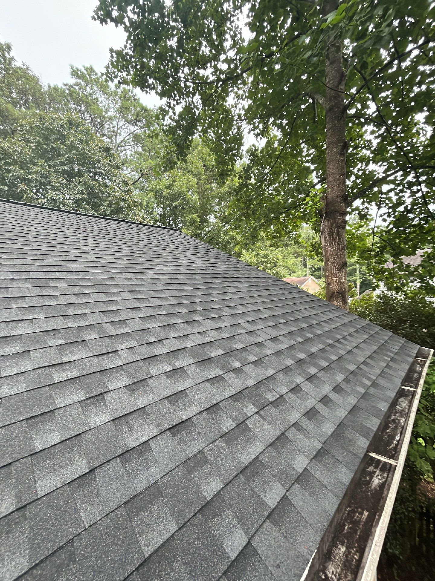 20-Year-Old Roof Transformed with GAF Timberline HDZ Charcoal by Georgia Roof Advisors