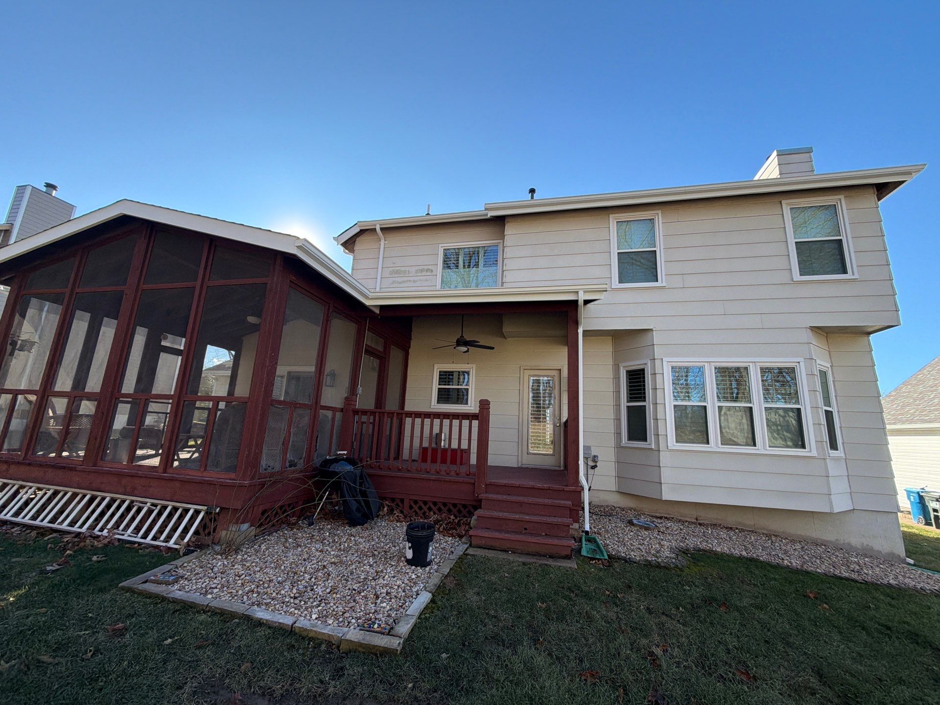 Project in St. Louis by Acute Roofing And Exteriors 