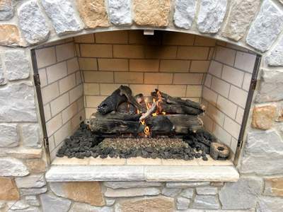 30" Gas Log Set