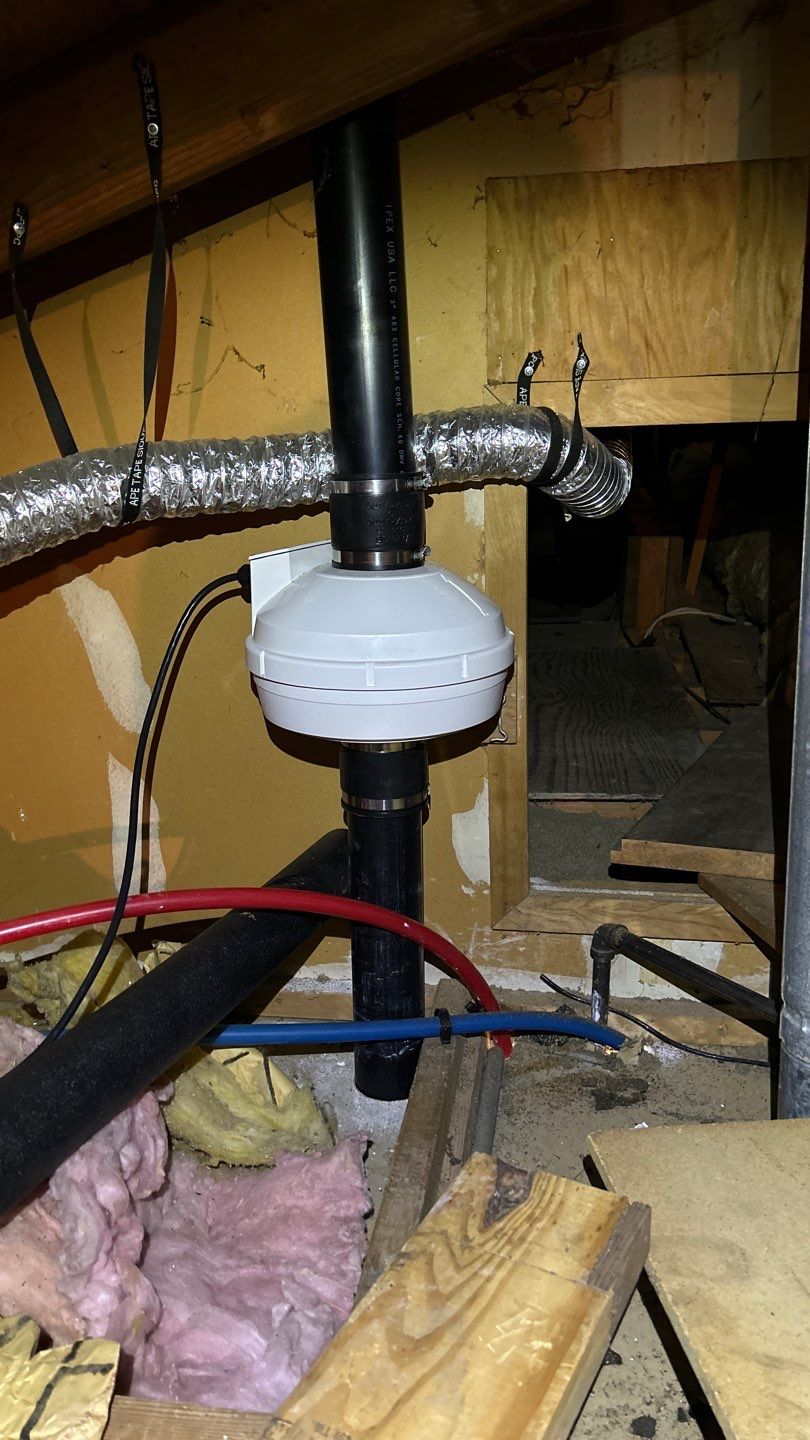 Subslab Radon System by JustRadon.Com