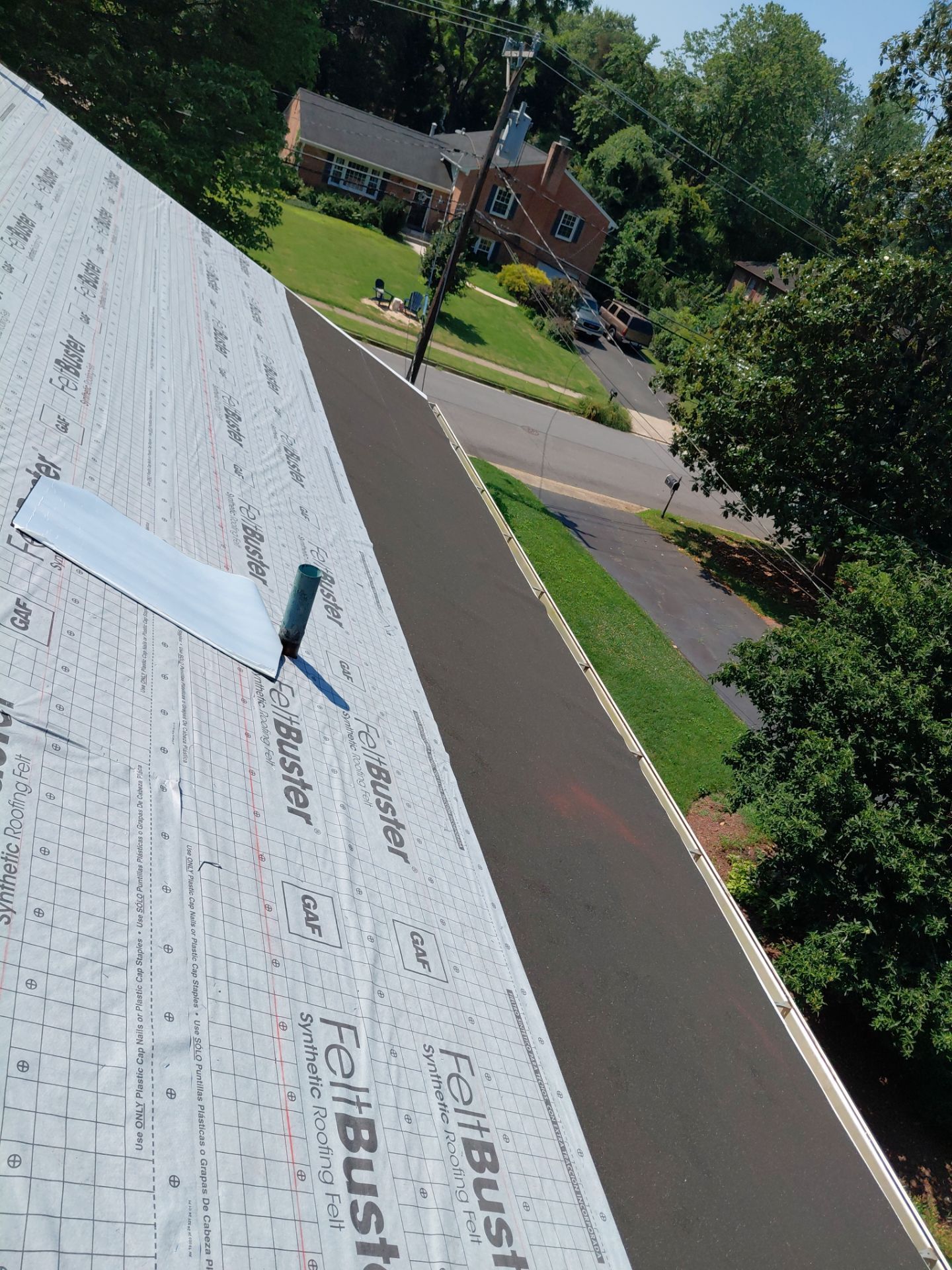 Alexandria: Residential Roof Replacement with GAF Timberline HDZ in Nantucket Morning by RM Banning, Inc.