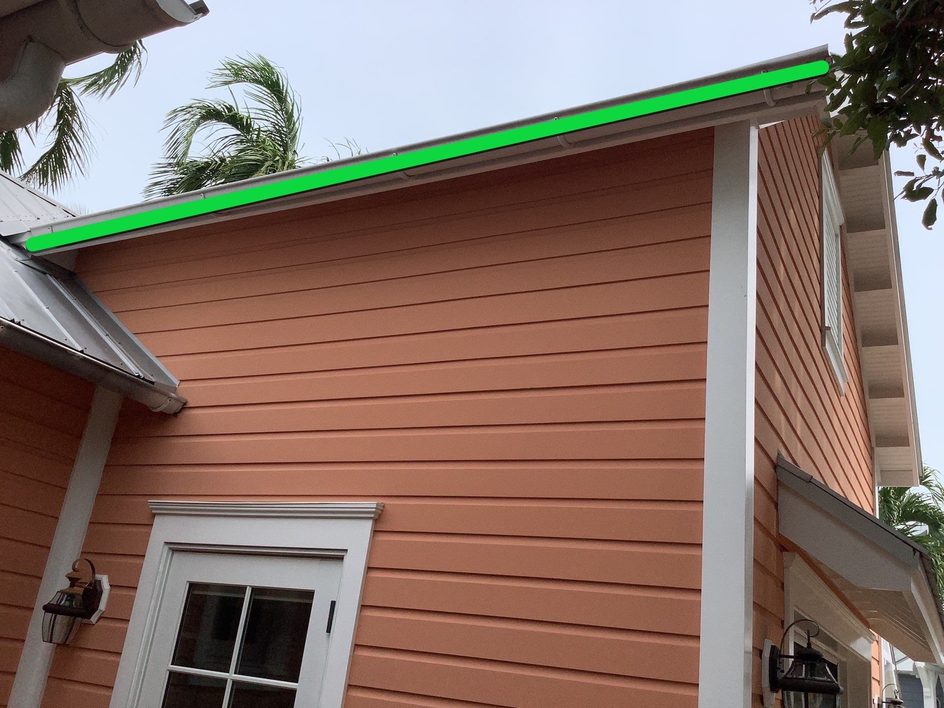 Half-Round Gutters Installation in Boca Grande FL by Gutter Professors