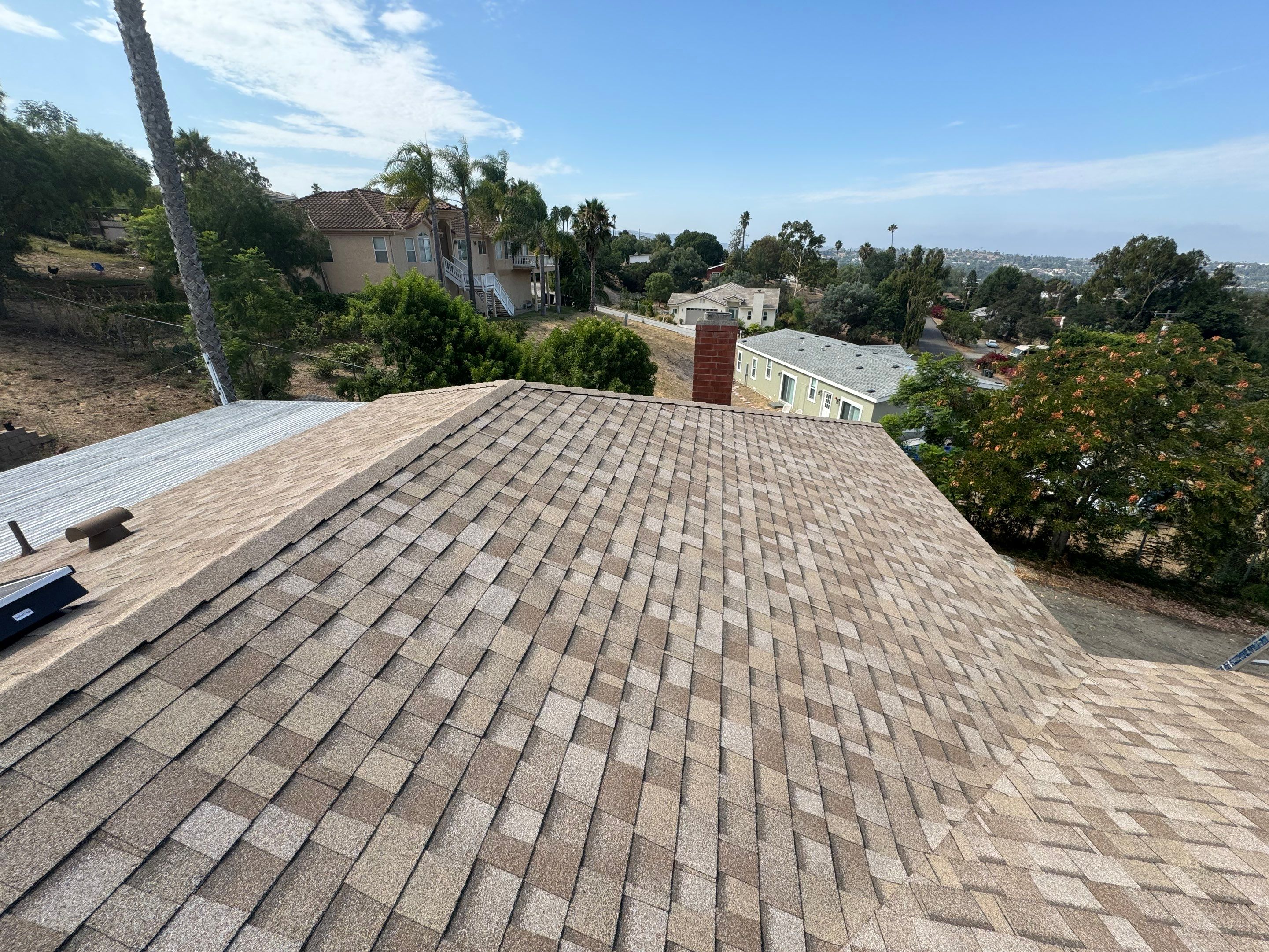 Vista, CA | Shingle Roof Replacement with Structural Wood Repairs and Solar Attic Ventilation by Zenith Roofing Services