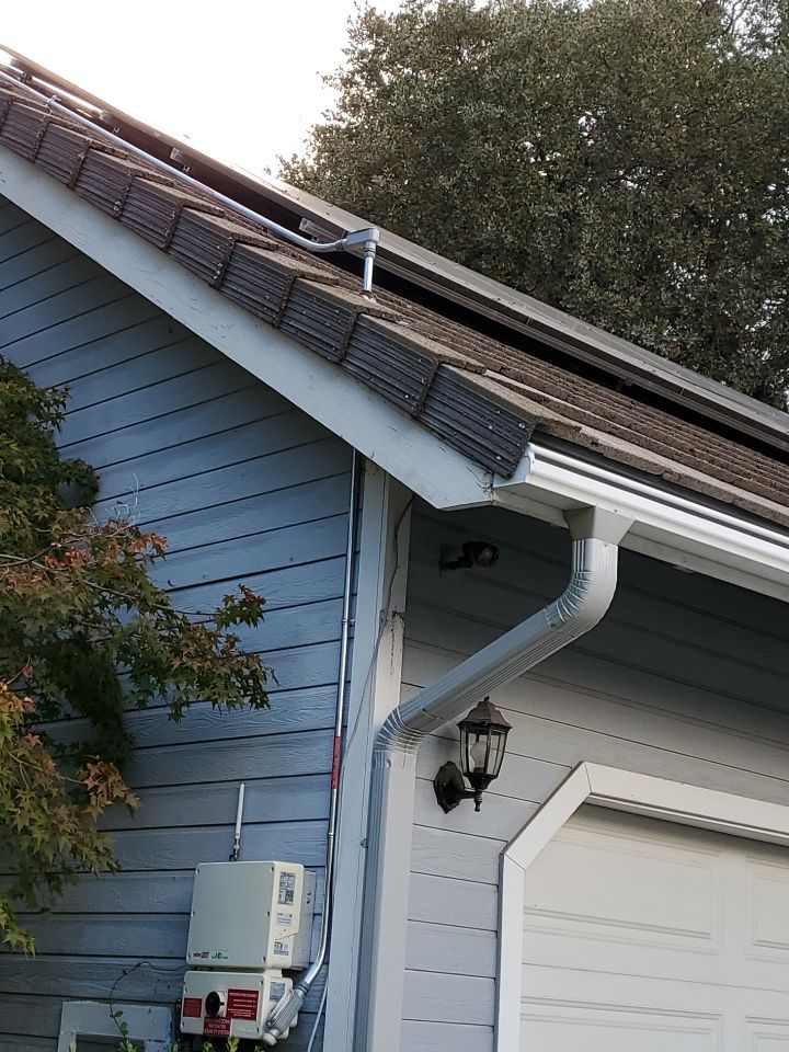 Gutter Installation using Englert LeafGuard Gutters by Byers Enterprises 