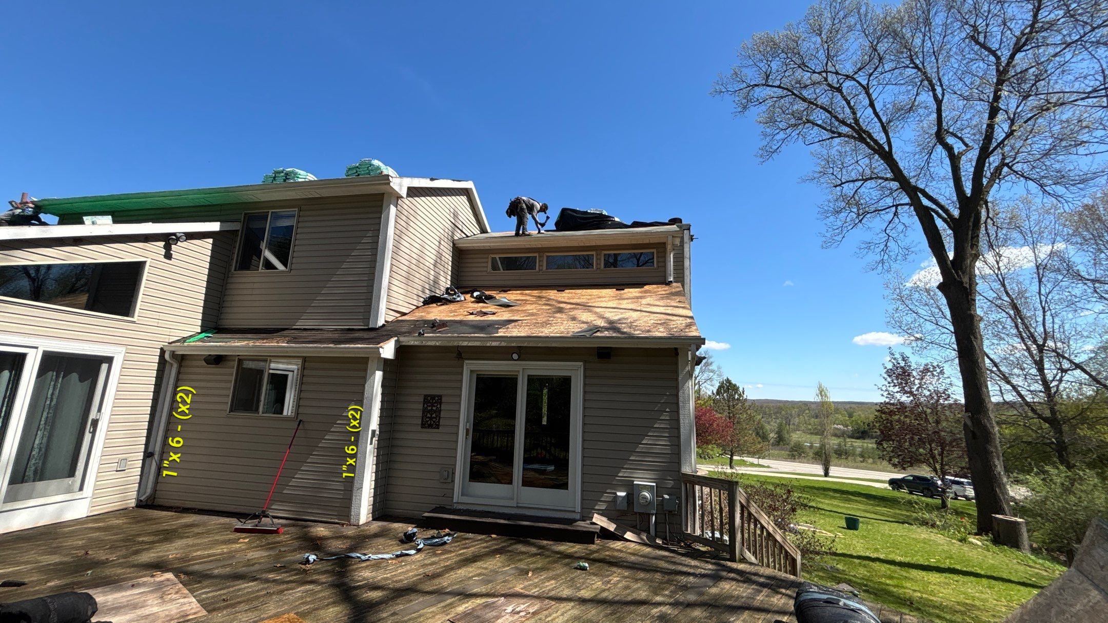 Roof Replacement using Malarkey Vista Brilliant Black by 180 Contractors