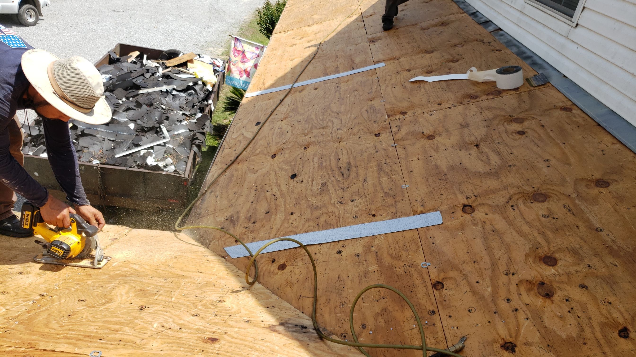 Residential Roofing Installation using Roof Replacement by American Roofing & Construction LLC