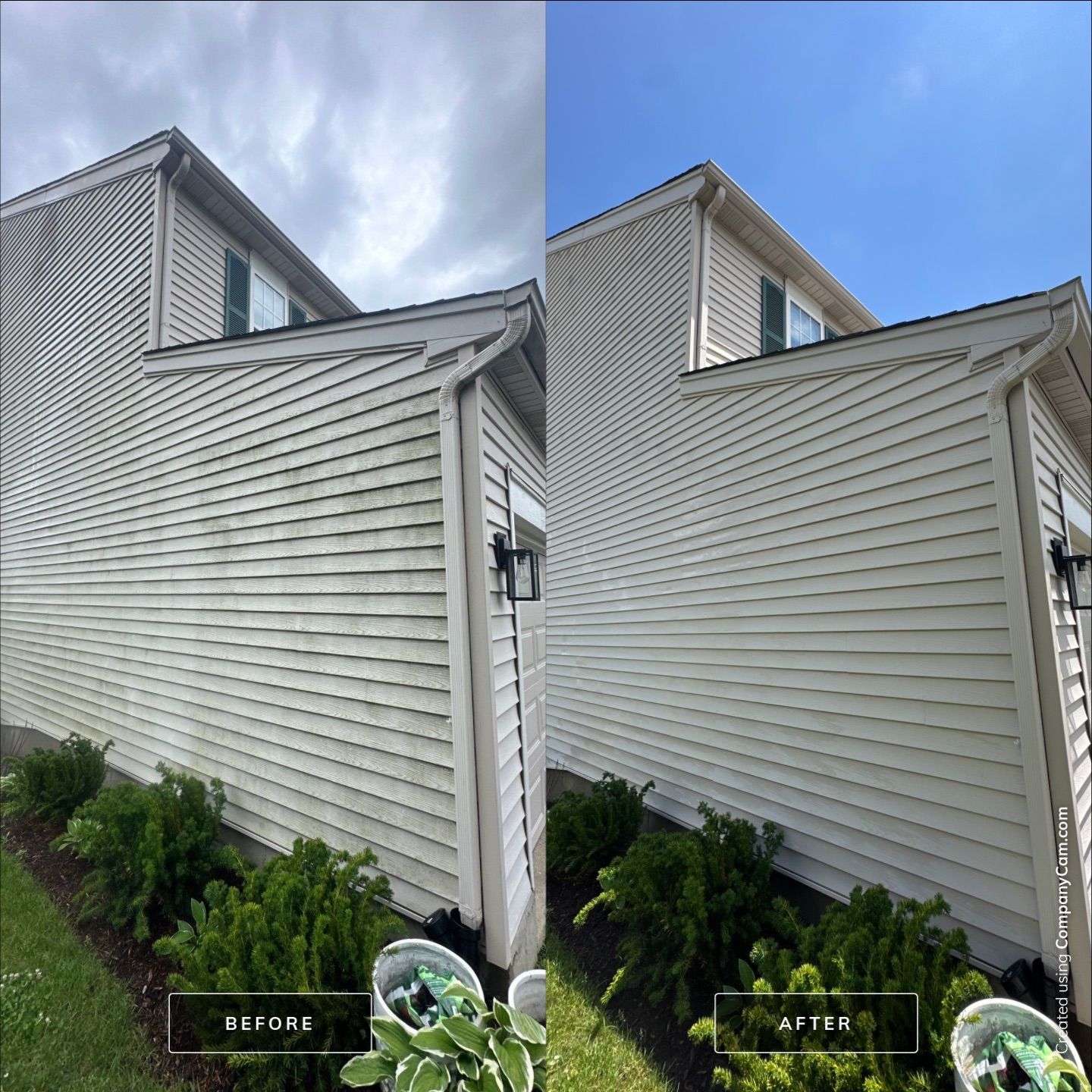 Project in Wauconda by Simmons Power & Soft Washing