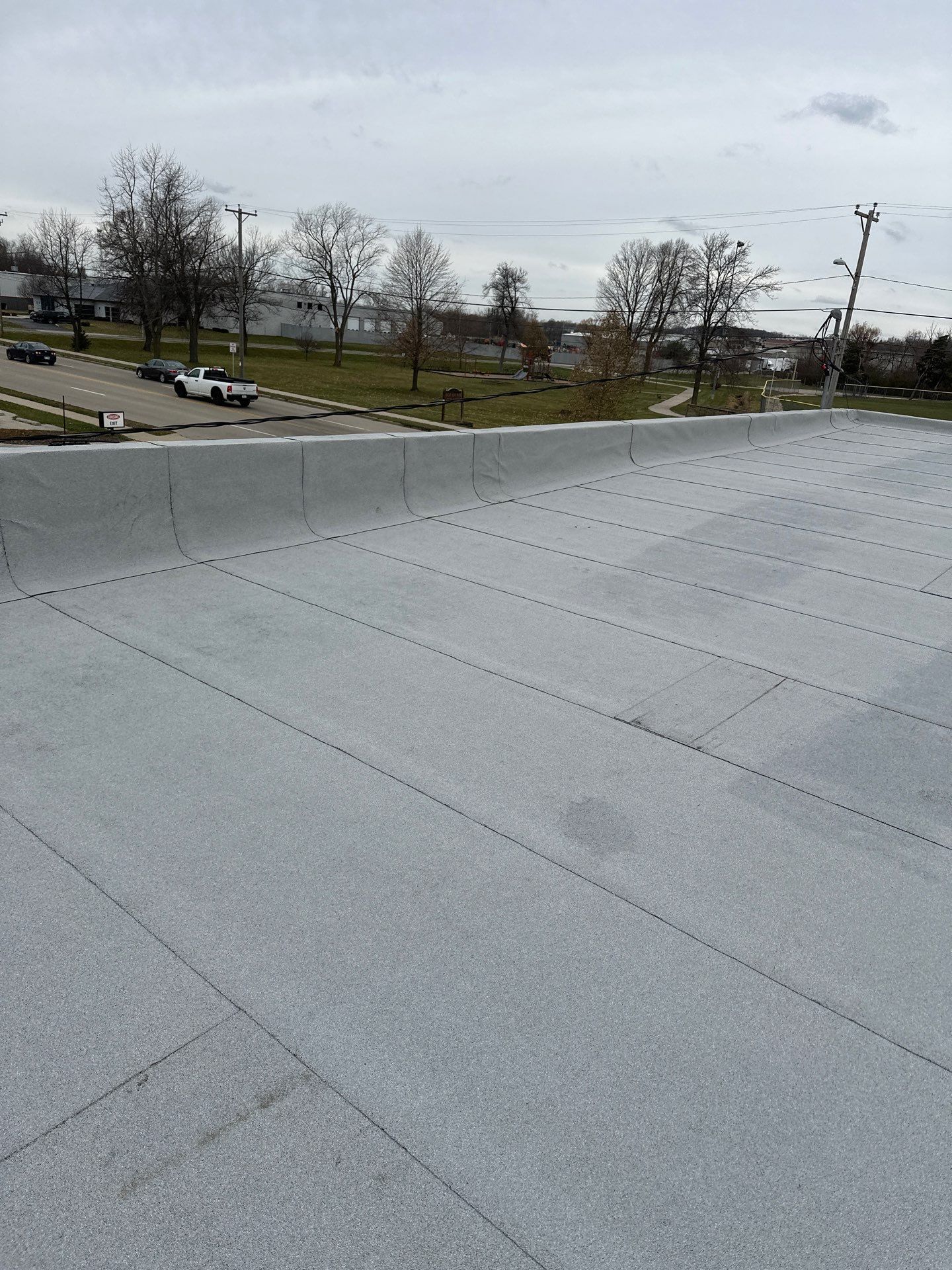 Commercial Roofing using Certainteed Flintastic Self Adhered by Stendahl Services