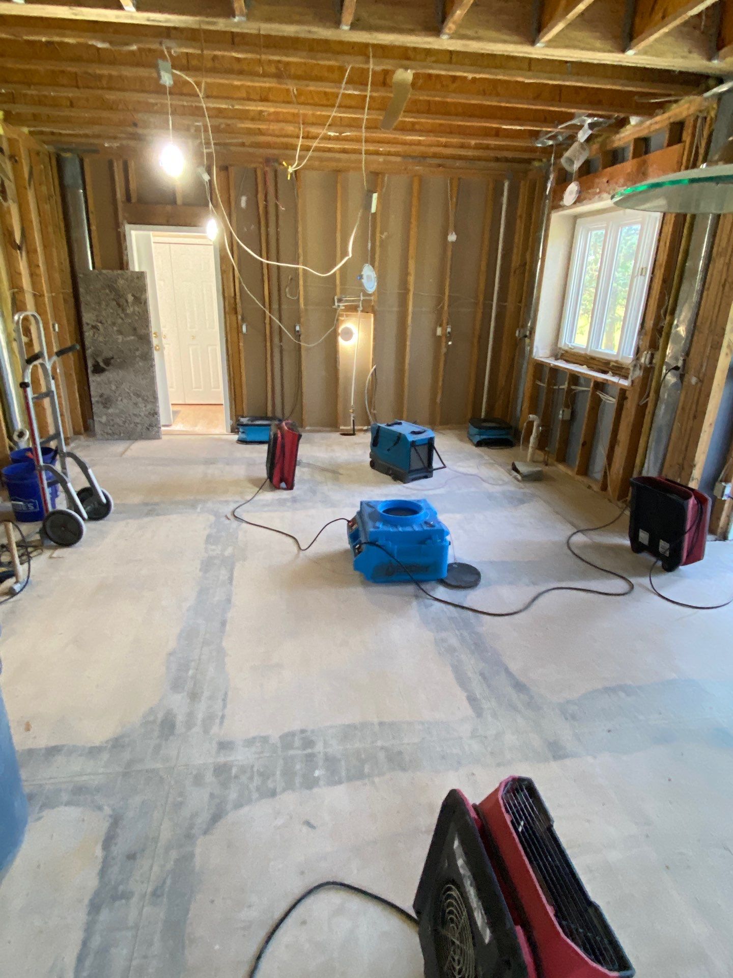 Project in Canton by EzDry Water Mitigation & Property Restoration