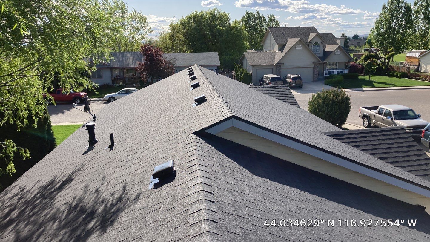 Fruitland Idaho Single Level Residential Roofing Installation using Owens Corning by ID Roofing LLC
