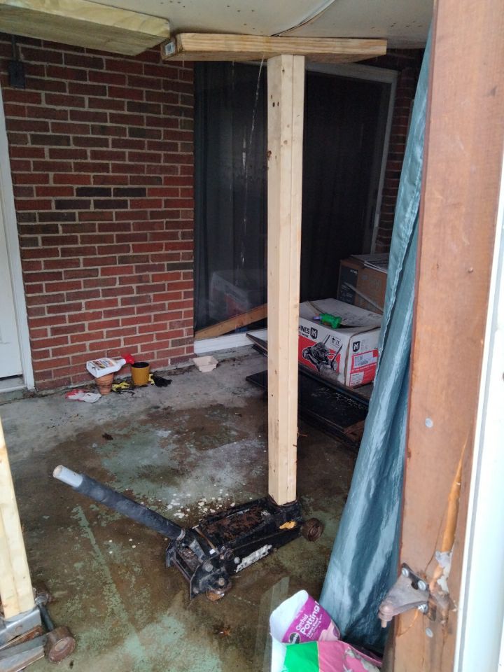 Tree Destroyed Patio Room by Absolute Roofing and Construction