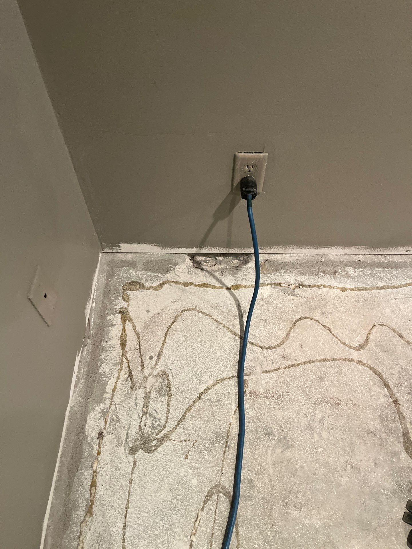 Custom Multi-Fleck Epoxy Floor Coating for Residential Basement by Select Painting, Coatings & Garage Cabinets