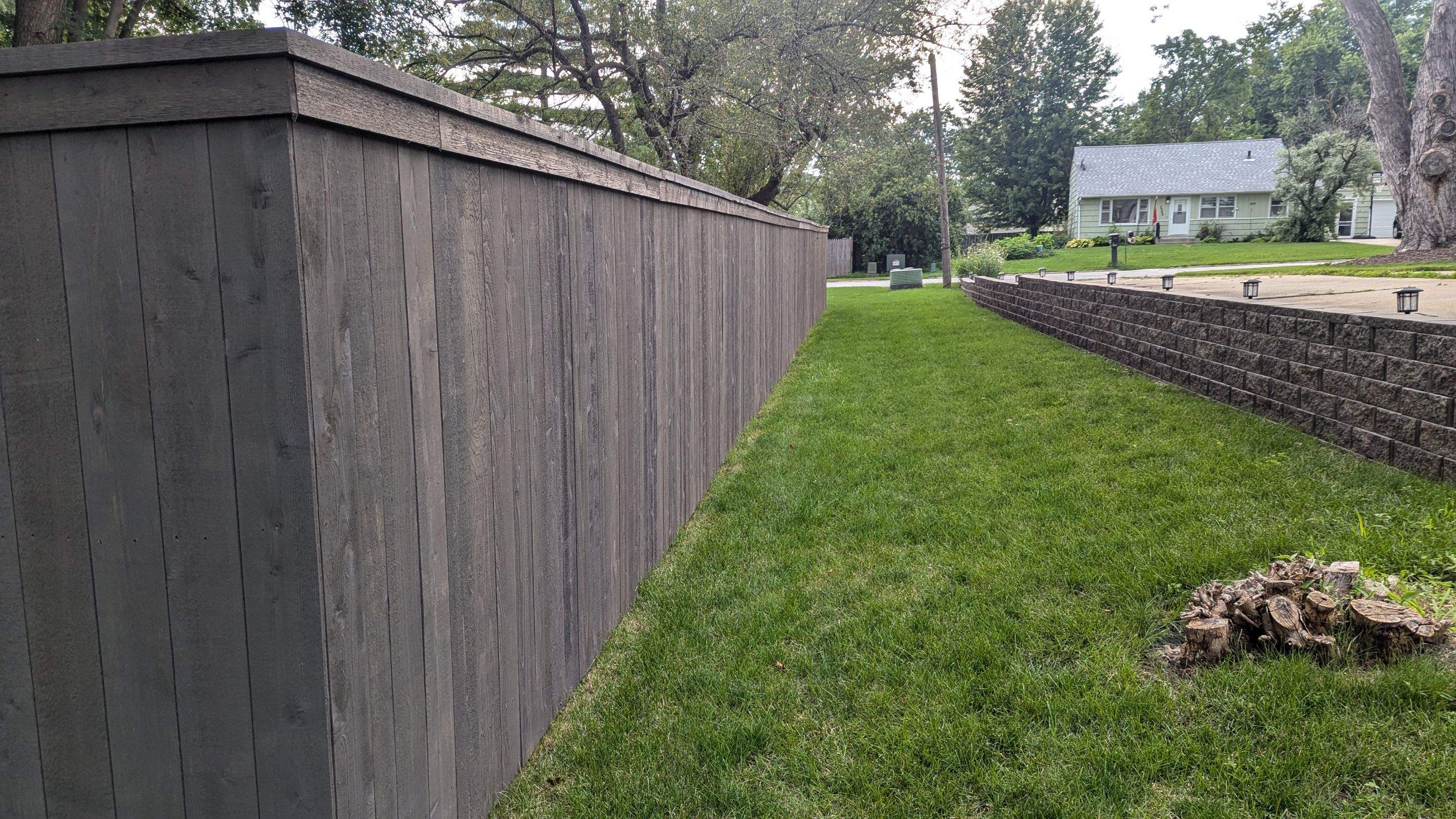 Project in Cedar Falls by Perfect Picket Fence and Stain