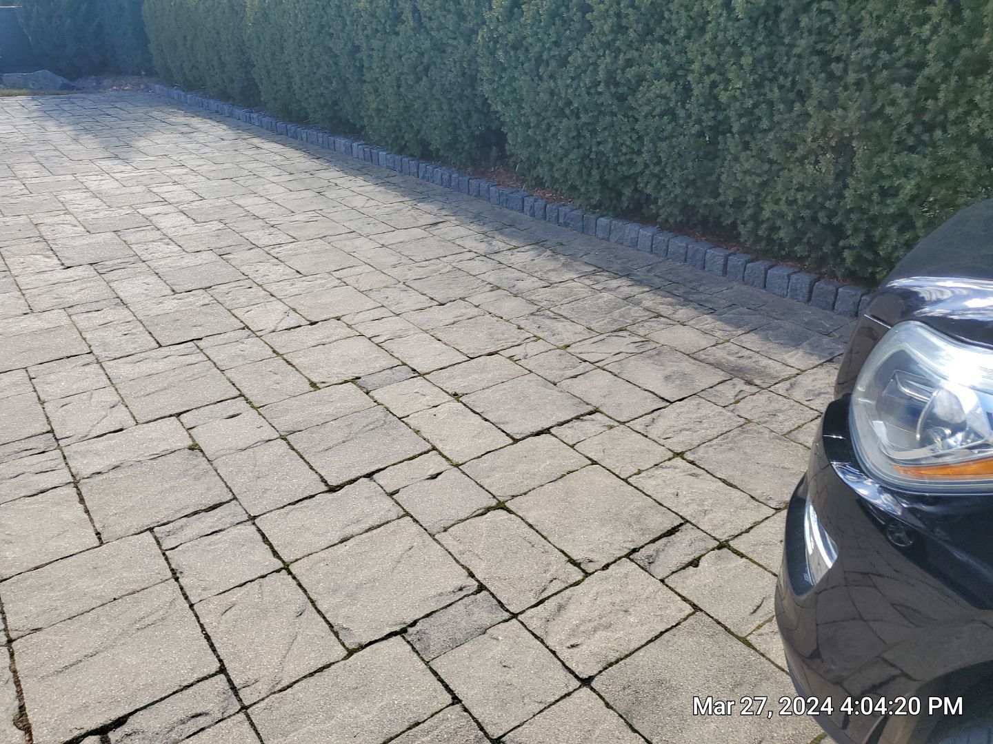 Brick paver clean, sand and seal.  using Surebond SB-1300 by Northern Power Washing LLC.