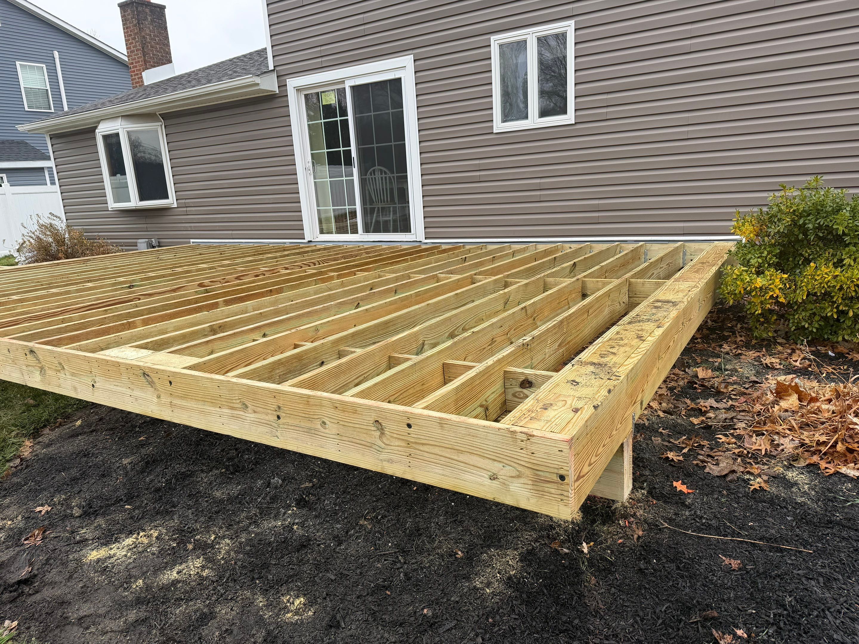 New Deck in Delaran NJ by deck guardian