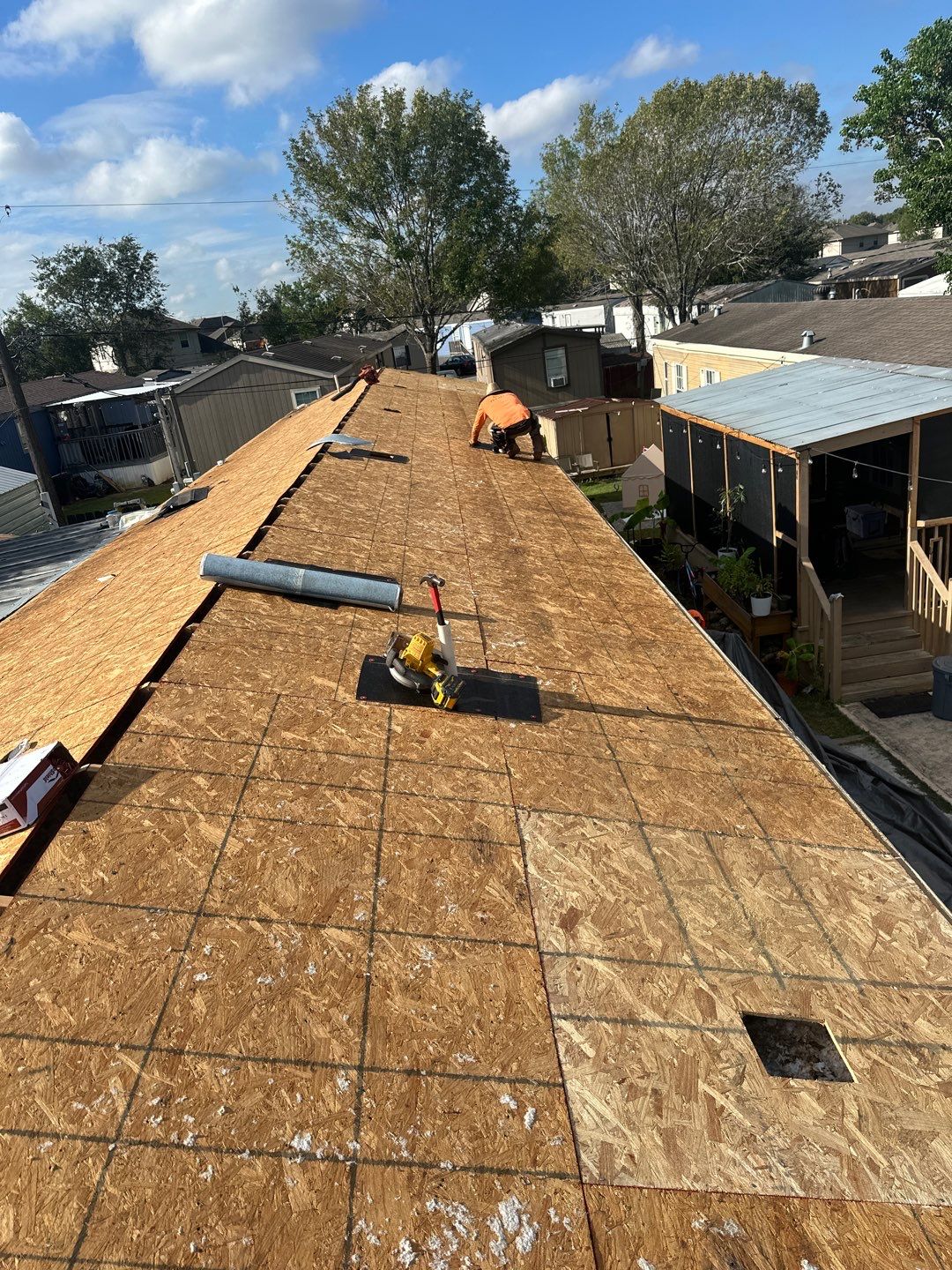 Residential Roofing Repair using Owen's Corning Duration (Lifetime) Shingles by Roof Repair Company