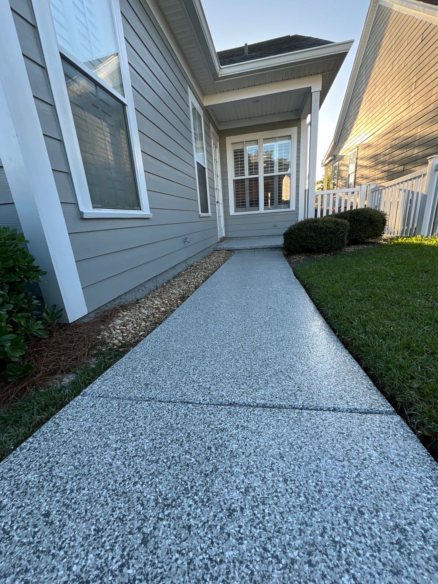 This is one floor Before & After you’re going to have to SEE to believe 👀 🤯 by Deese Elite Concrete Coatings