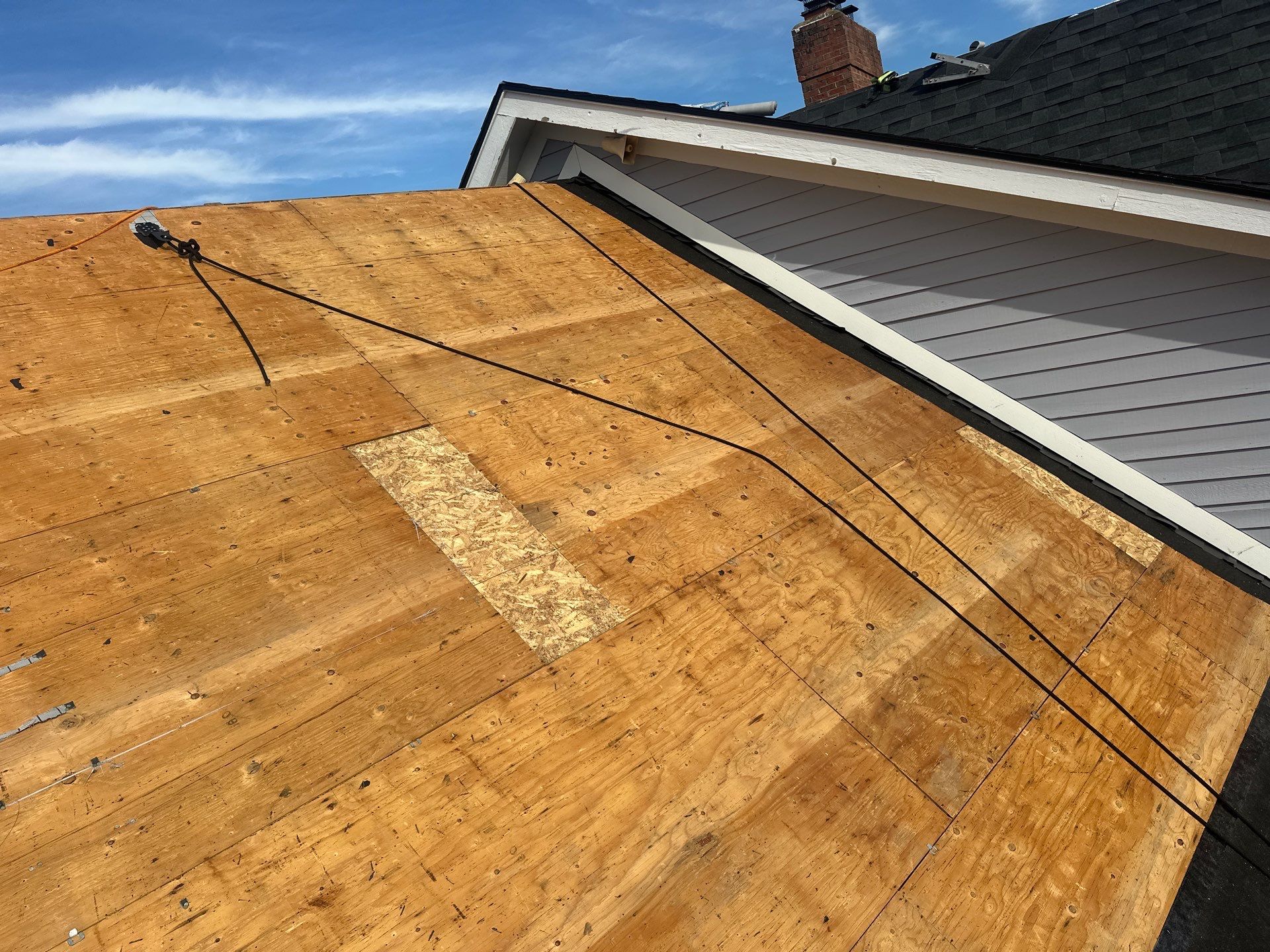 GAF Timberline Solar Roof Installation in Pittsford, NY by American Home Contractors