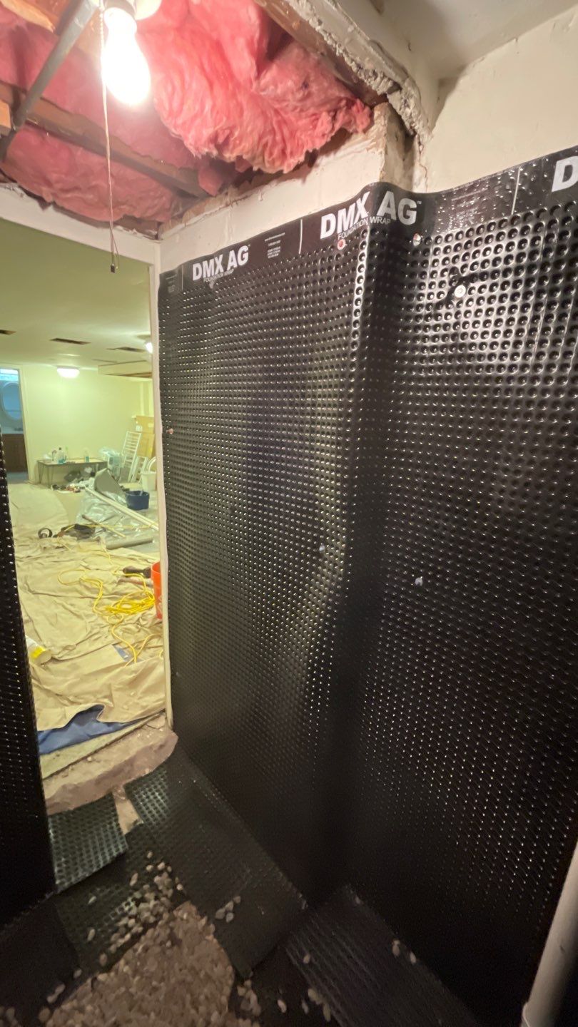 Well Room Waterproofing for Charlie by Waterproofing Northeast