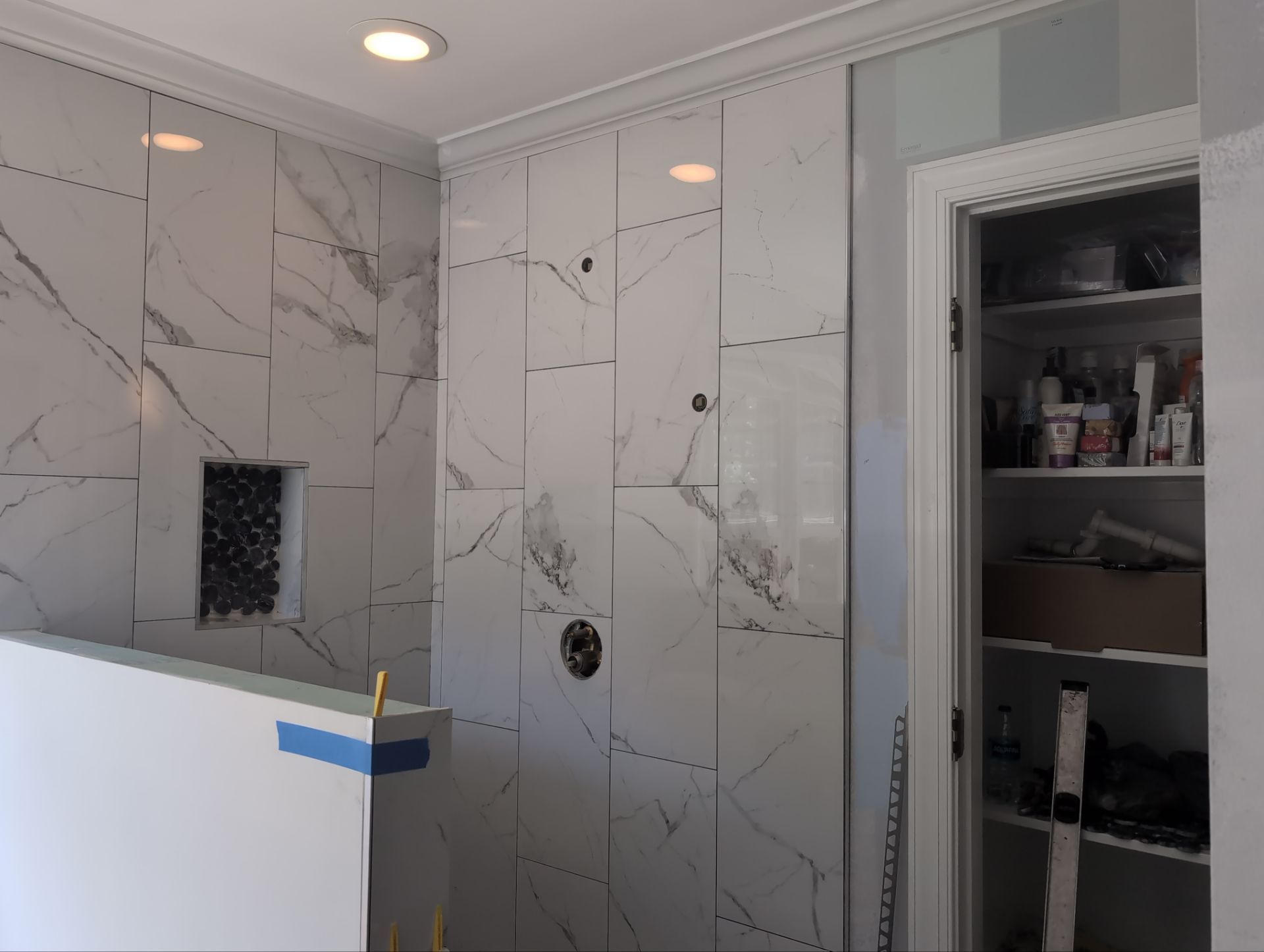 A Stunning Cary Bathroom Reimagined by Elite Remodeling and Design LLC