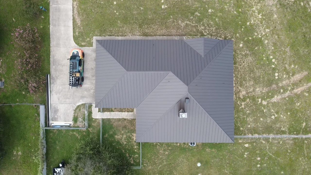 Standing Seam Metal Roof Install By Rox Roofing In La Vernia, Texas by Rox Roofing