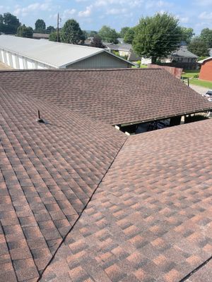 Residential Roofing Installation using GAF TImberline HDZ Hickory