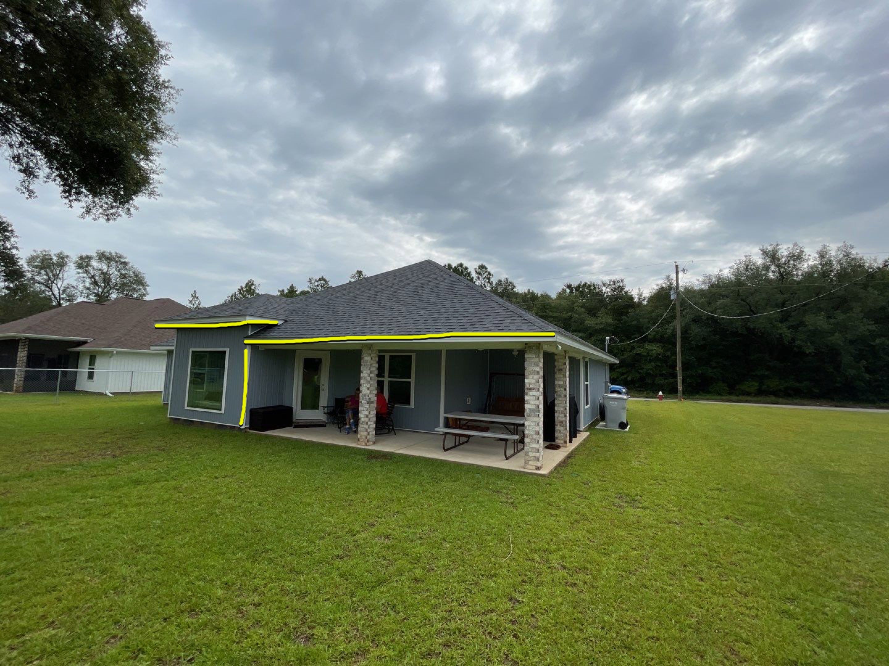 K-Style Seamless Gutter Installation using 6 Inch Seamless Gutters in Milton FL by Gutter Professors