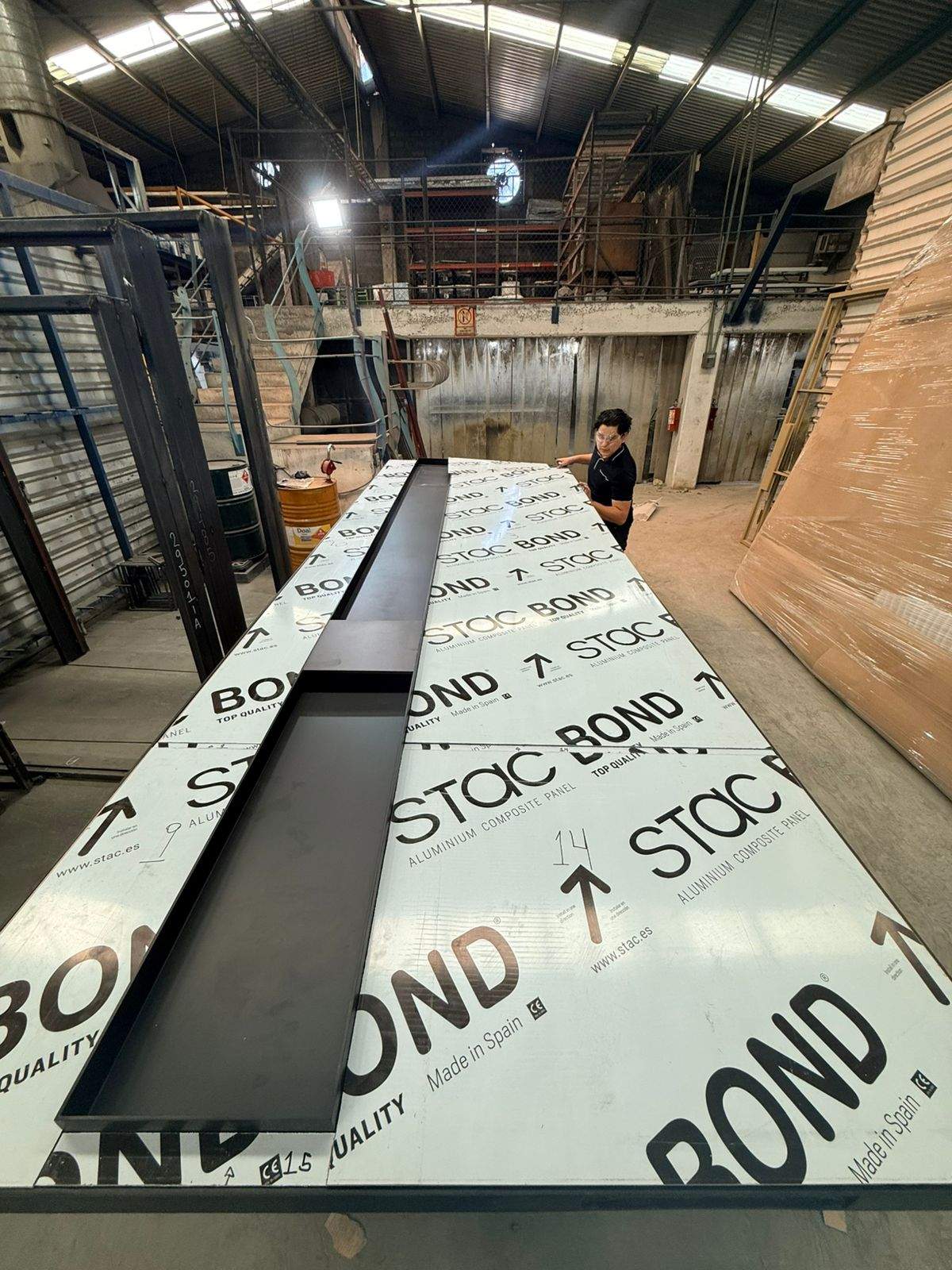 Custom Pivot Door and Structural Steel Frame Installation in Fort Worth by Solara Custom Living
