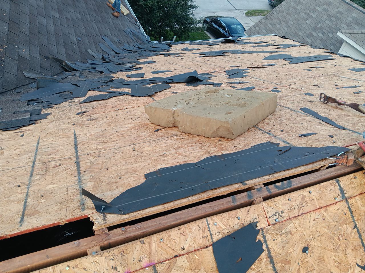 Residential Roofing Repair using Owen's Corning Duration (Lifetime) Shingles by Roof Repair Company