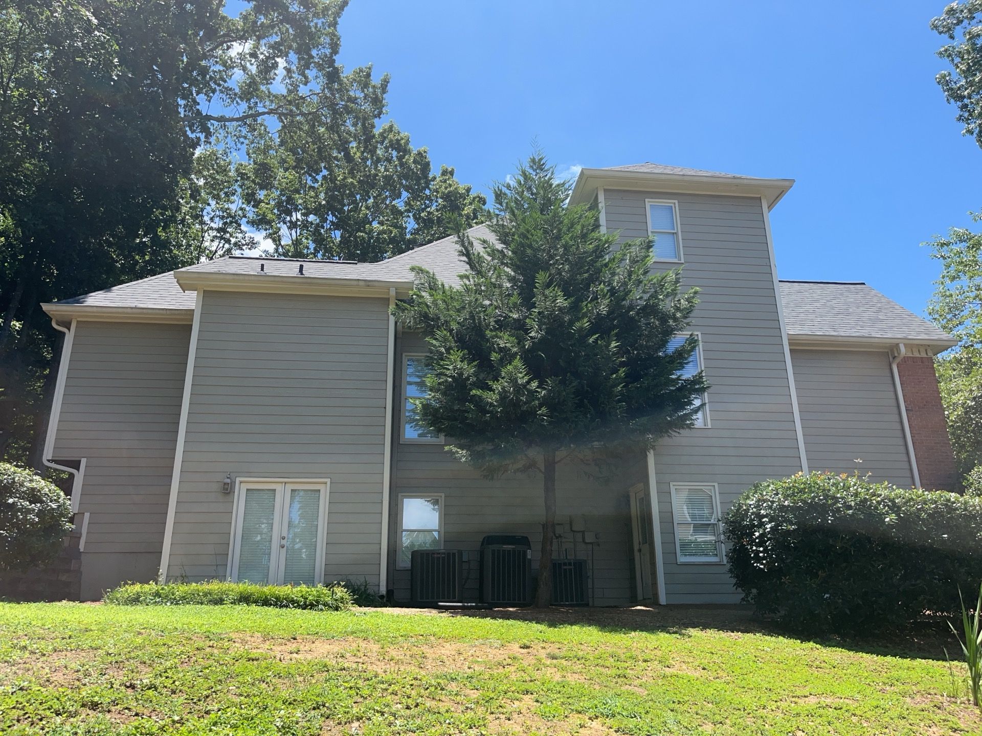 Marietta, GA Color Plus Siding Installation and Deck Build by Nelson Exteriors 