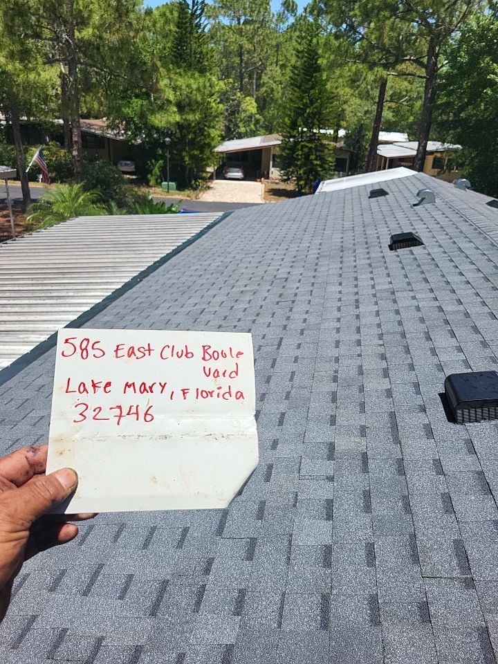 Shingle Reroof Replacement Deltona FL by Pinnacle Roofing Group