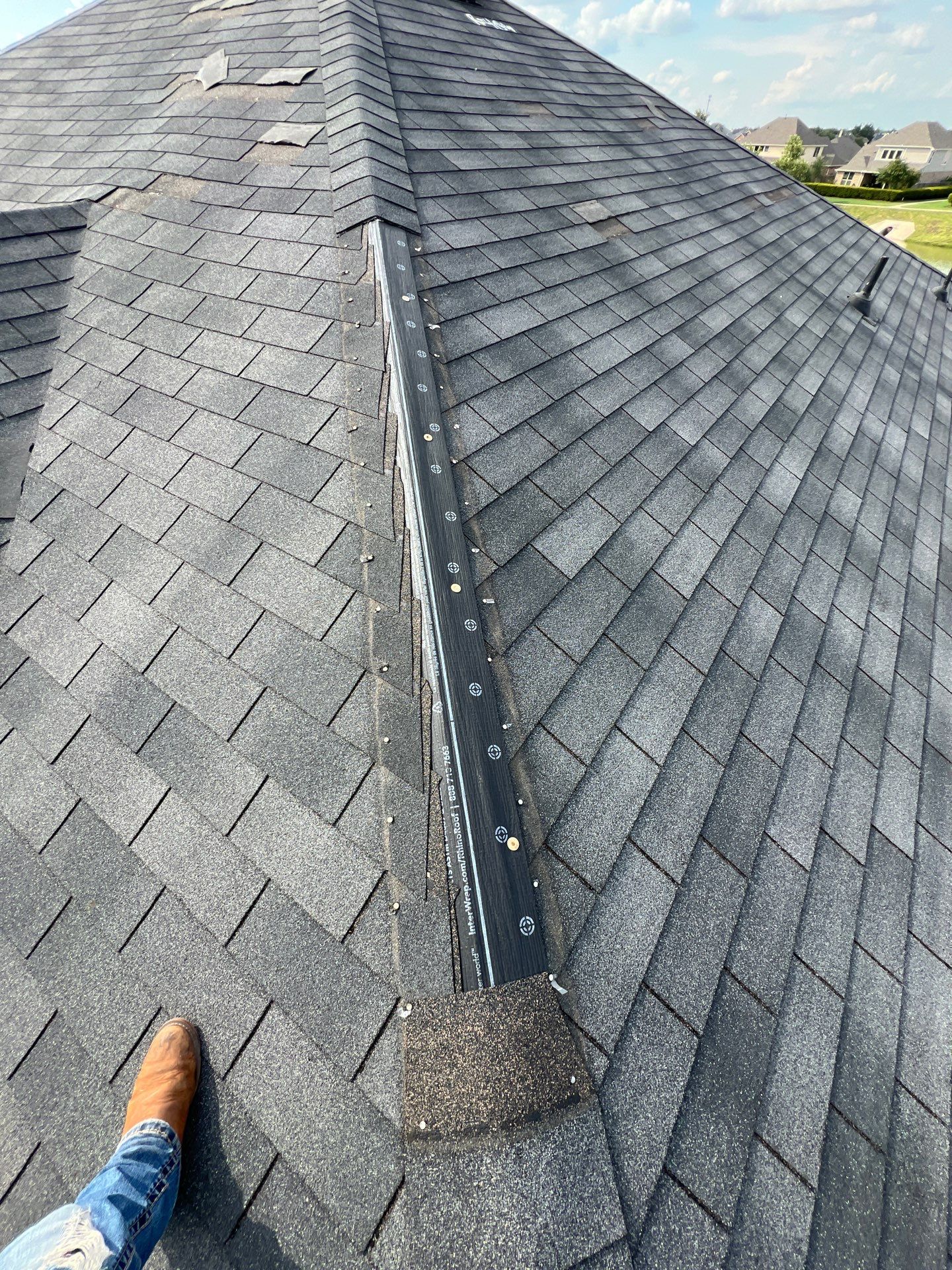 Residential Roofing Repair using Owen's Corning Duration (Lifetime) Shingles by Roof Repair Company