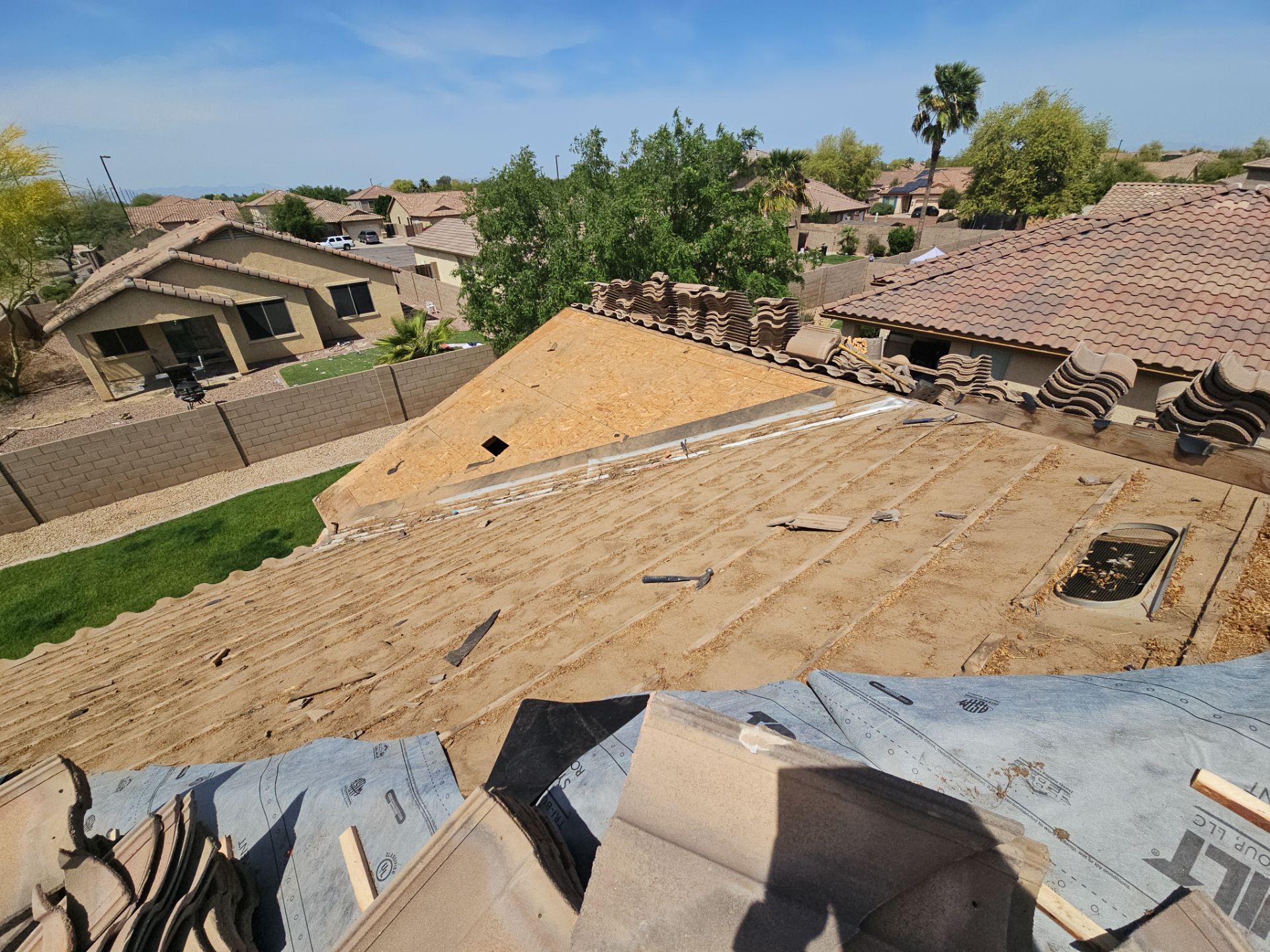 Concrete Tile Refelt by Weather-Tite Exteriors LLC