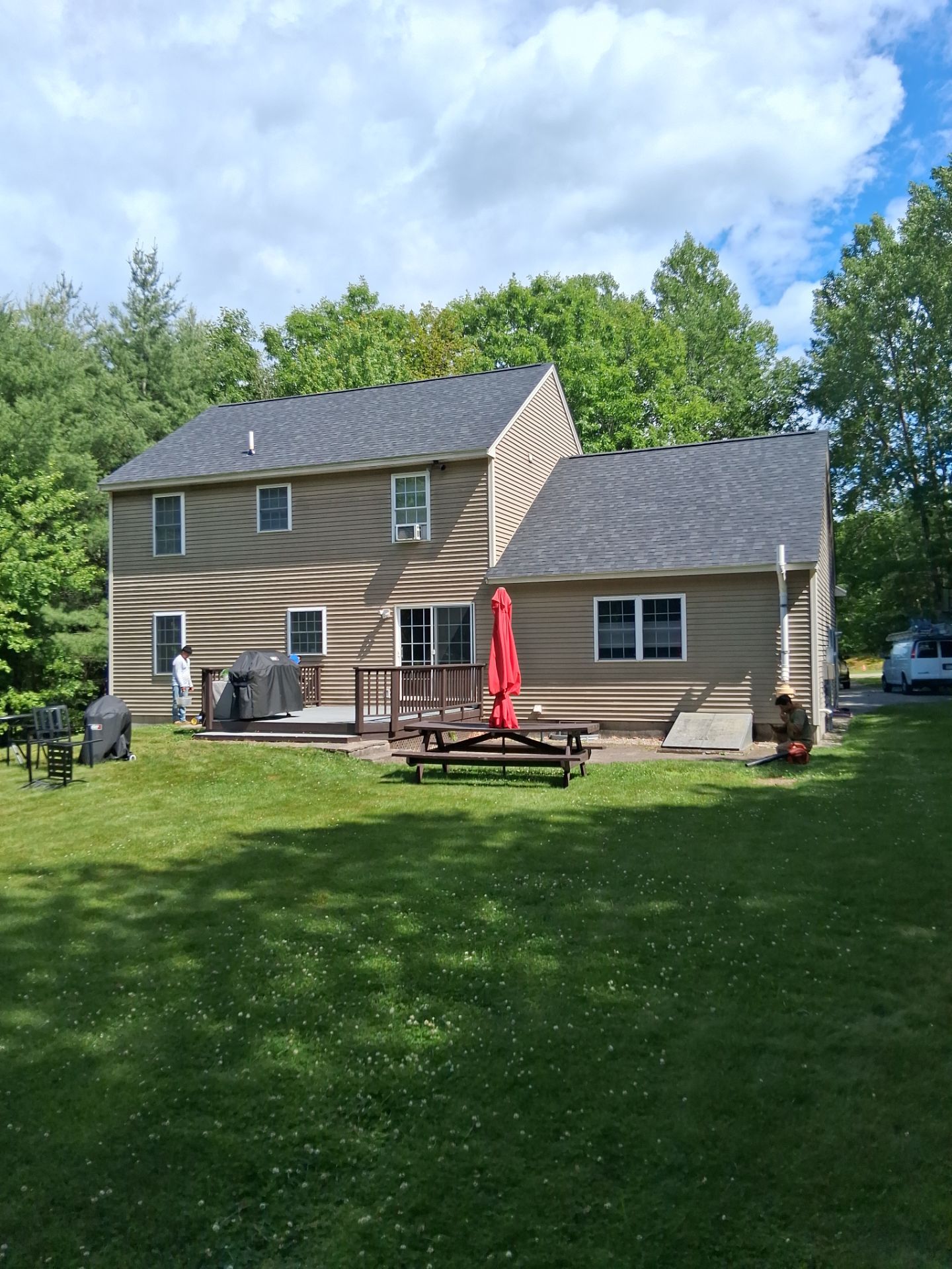 Residential Roofing Installation Featuring Owens Corning Duration Shingles in Deerfield by Tall pine roofing