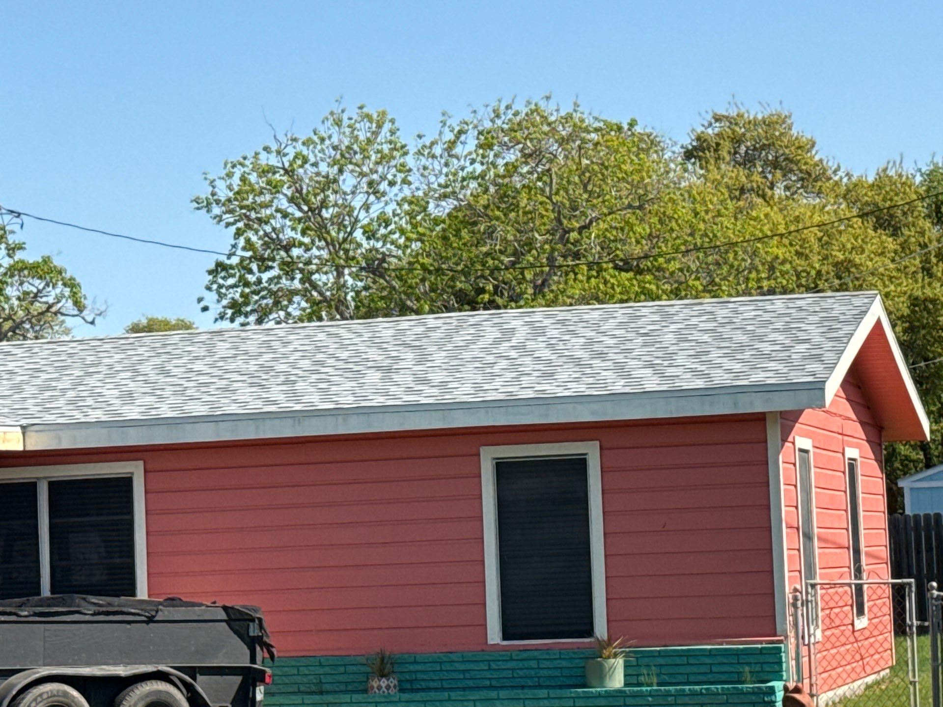 Perfectly Pink in Rockport Texas by Bayfront Roofing and Construction