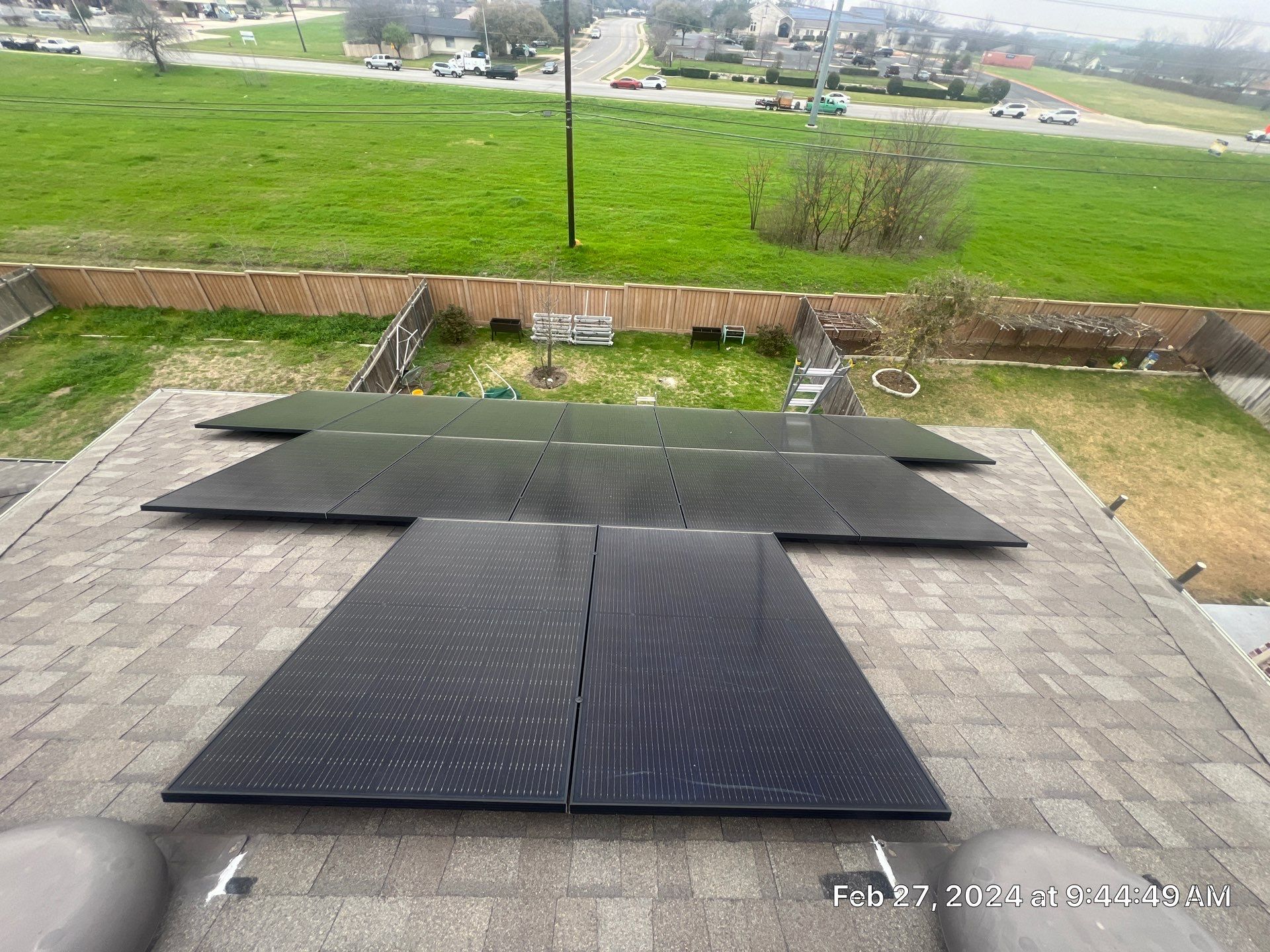 33 Panel Detach and Reset in Round Rock by Sunaura Solar