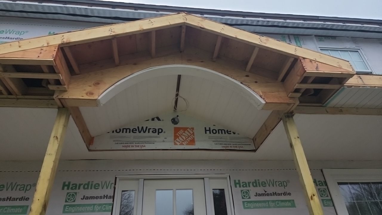 Siding Installation using James Hardie by UBrothers Construction