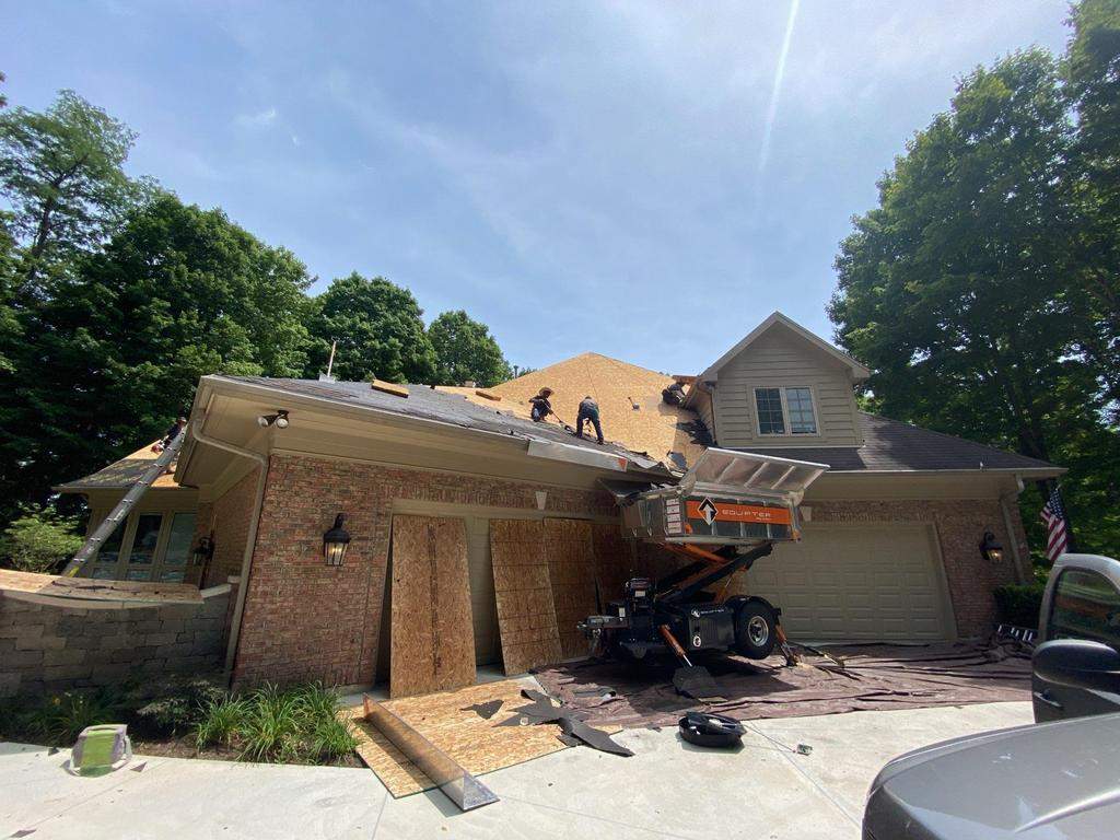Residential Roofing Installation using GAF Timberline HDZ Barkwood by Nitro Roofing and Construction