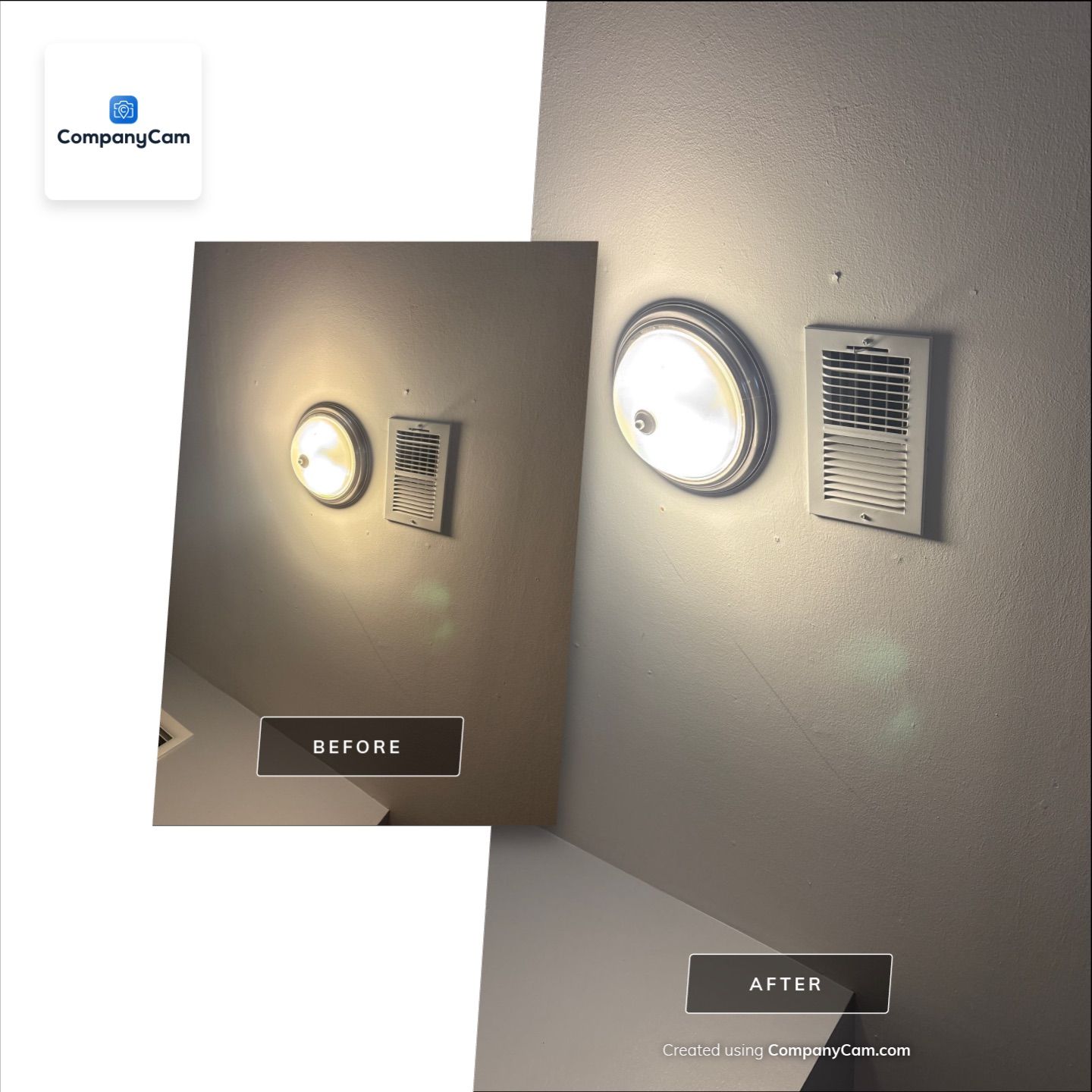 Arvada Interior Drywall Repair and Horizontal Blind Installation by CompanyCam Sales Demo