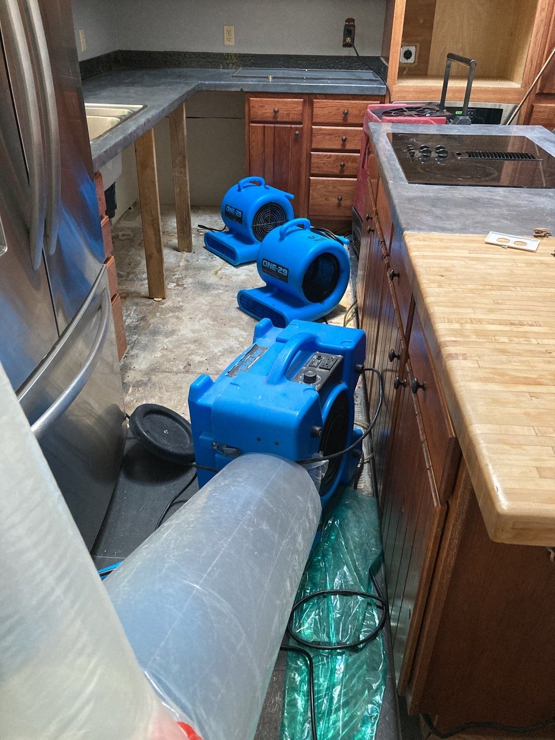 Mold Remediation using Containment by Accountable Home Services