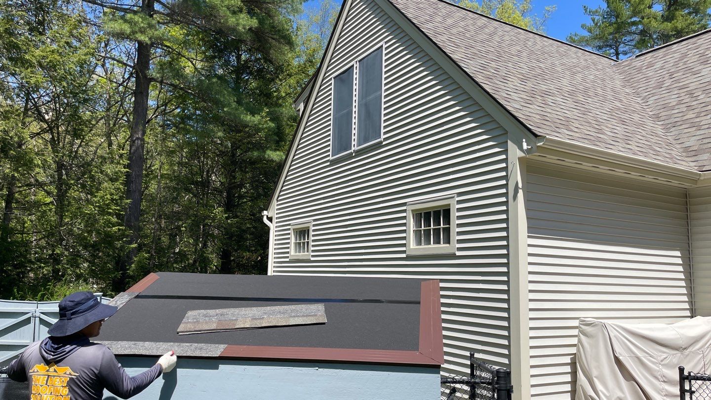 Veterans Helping Veterans – Full Roof Transformation with Owens Corning Driftwood! by Sensible Home Solutions