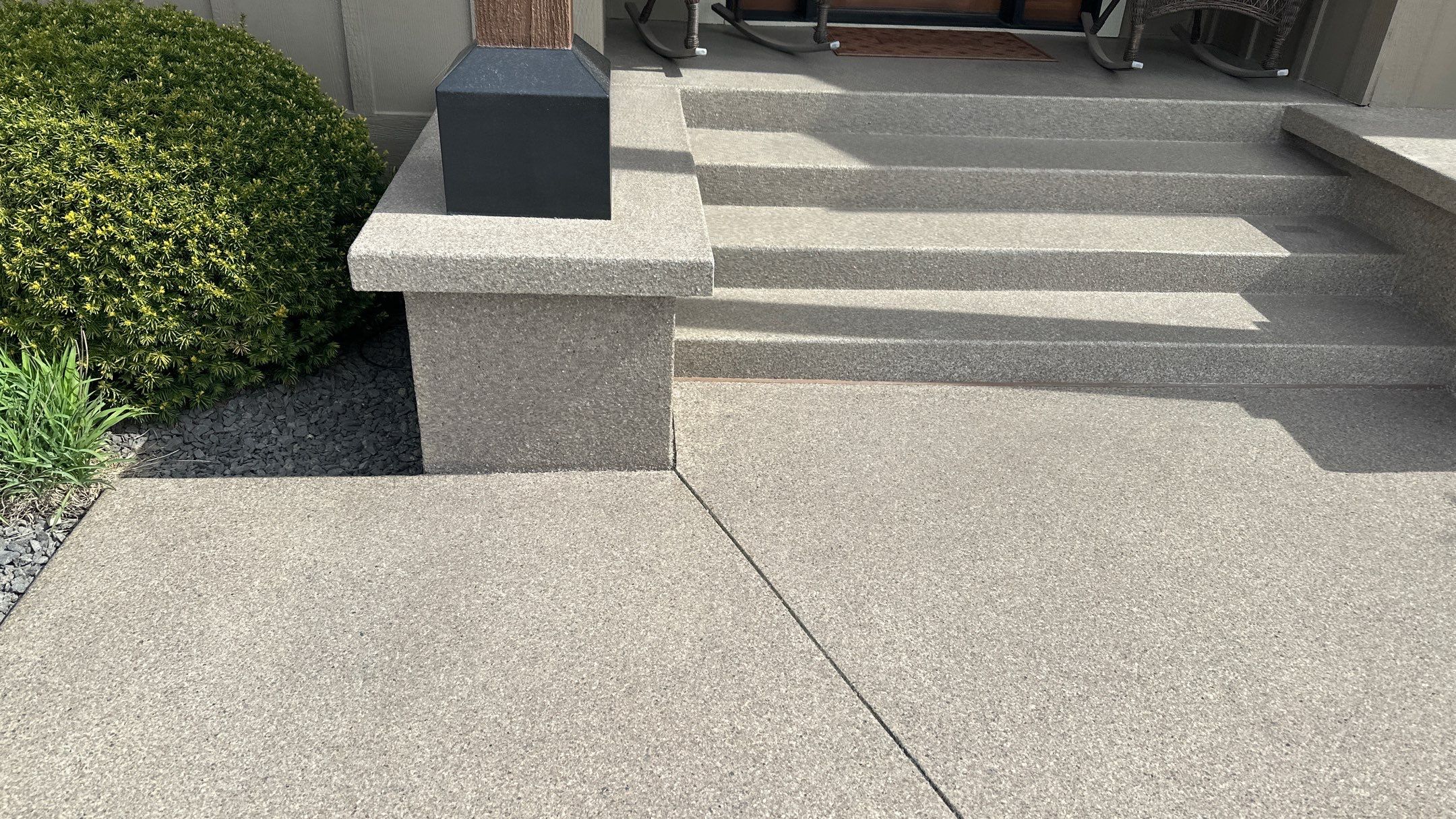 Patio Transformation using Adobe by Croc Coatings, LLC