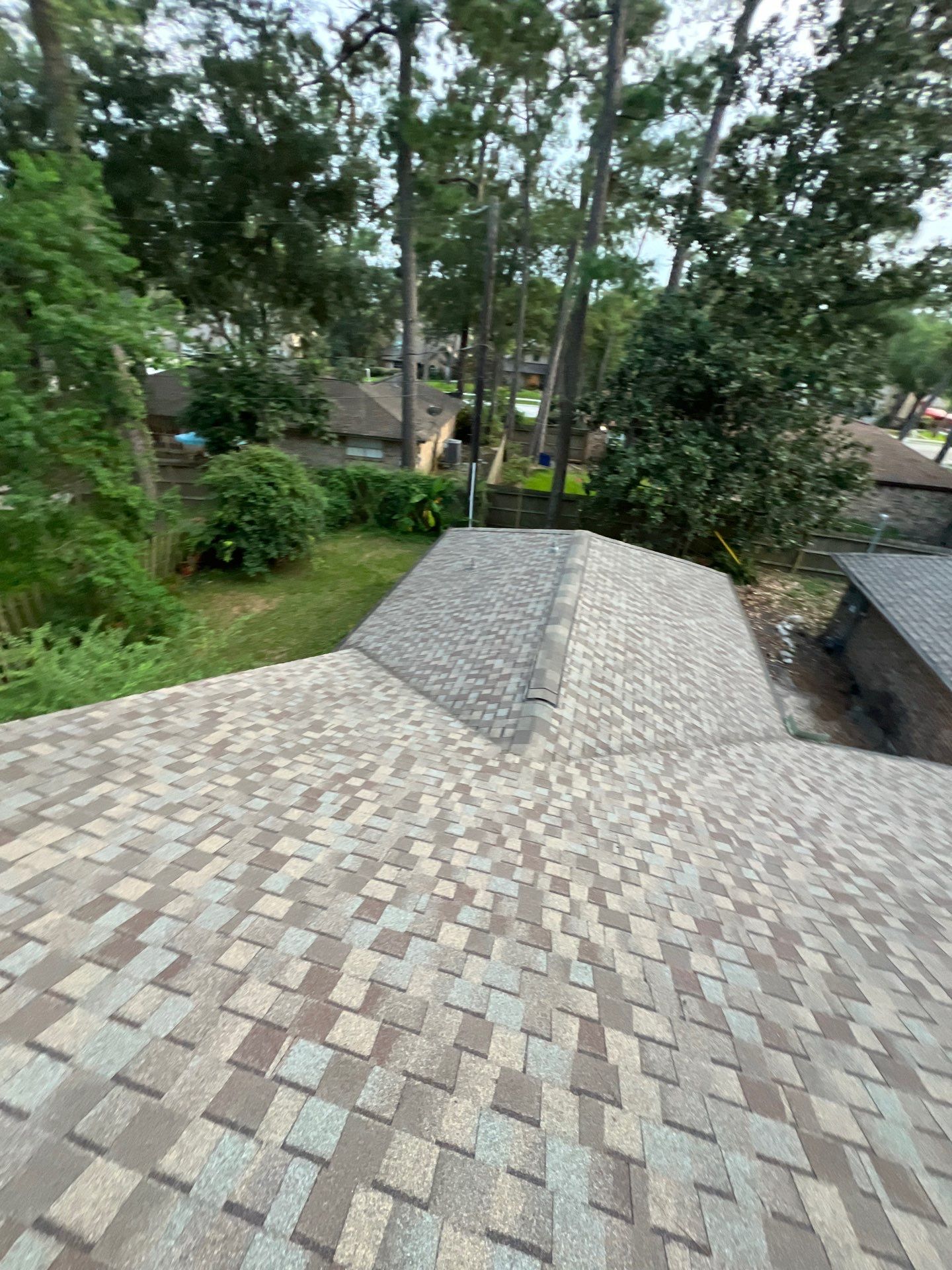 Commercial Roofing Repair using Owen's Corning Duration (Lifetime) Shingles by Roof Repair Company